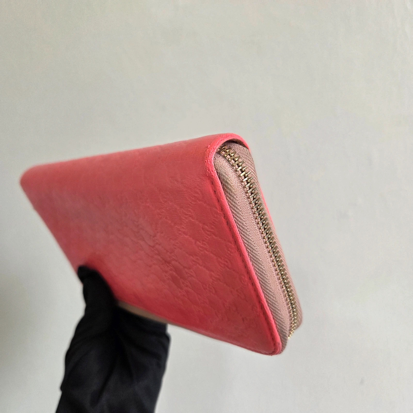 Porte monnaie porte feuille wallet porte carte gucci rose fuchia – Gucci 5