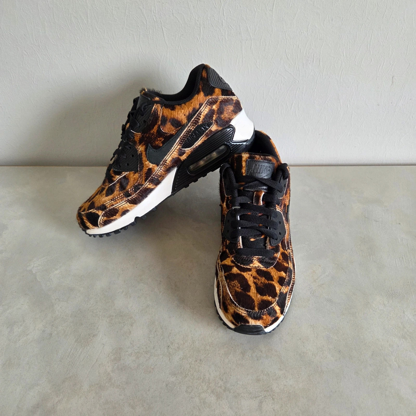 Sneakers basket trainers nike air max léopard a poile taille 38 – Nike – taille 38 3