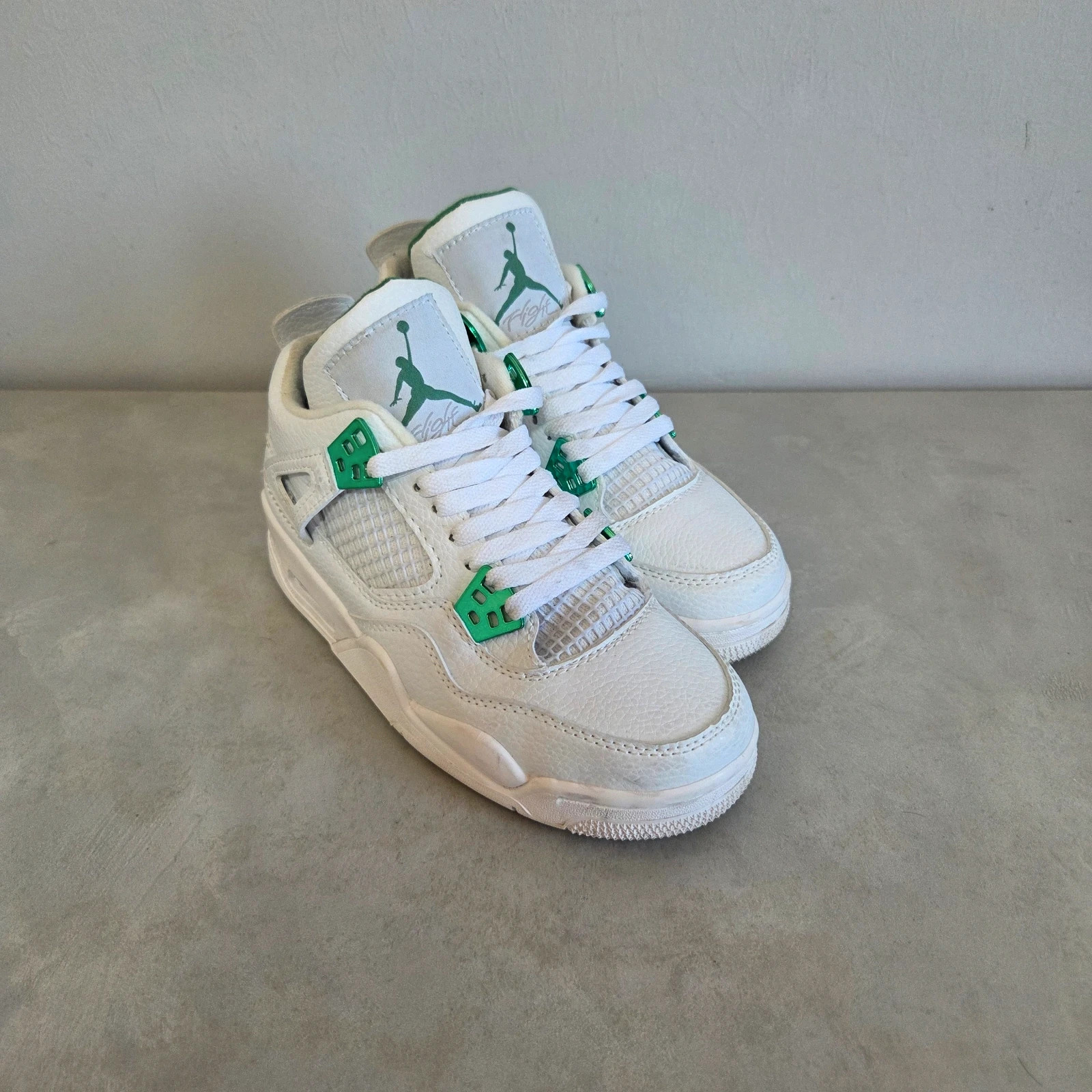 Sneakers basket air Jordan 4 retro metalic taille 36 green vert – Jordan – taille 36 5