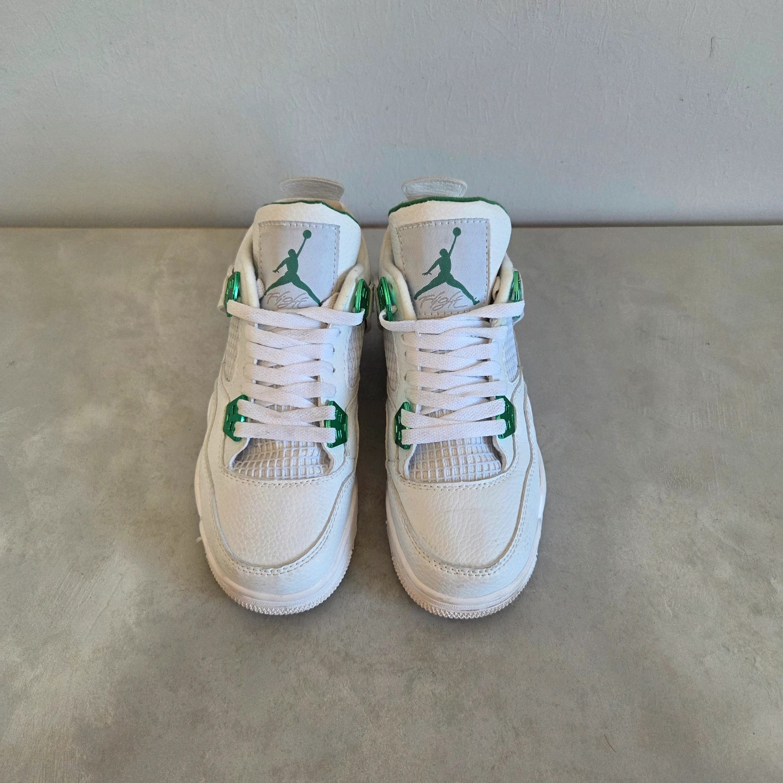 Sneakers basket air Jordan 4 retro metalic taille 36 green vert – Jordan – taille 36 2