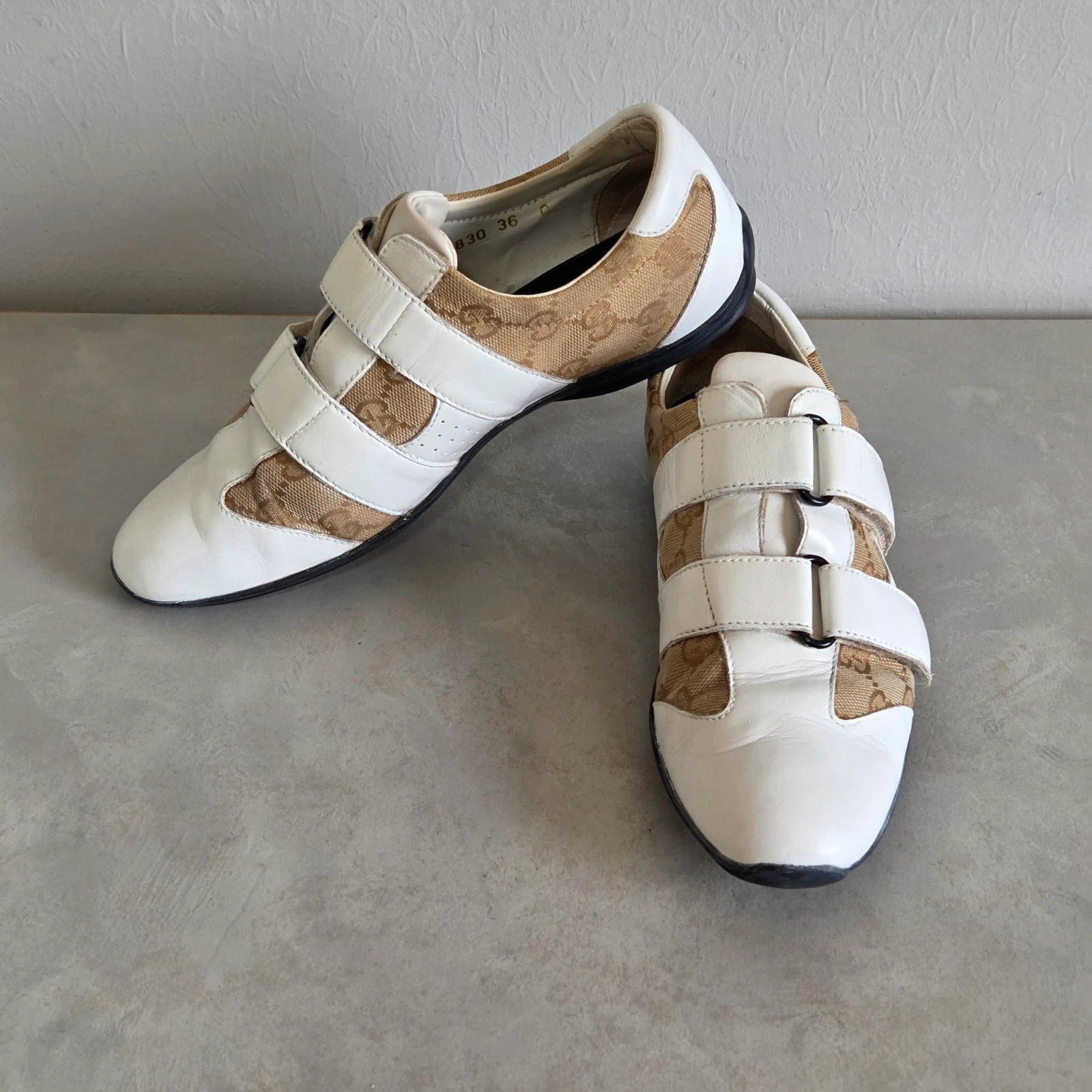 Sneakers basket Gucci scratch taille 36 canvas – Gucci – taille 36 3