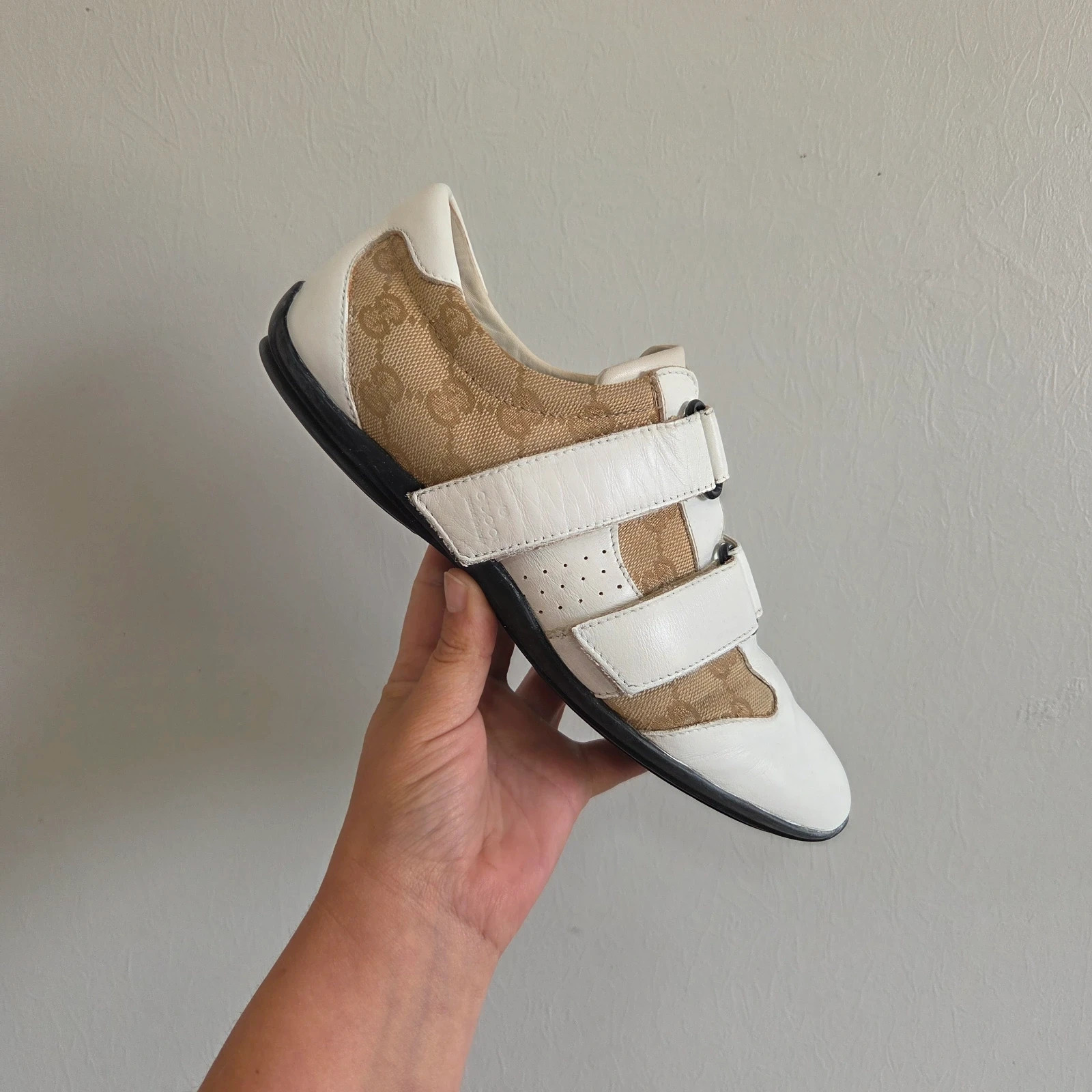 Sneakers basket Gucci scratch taille 36 canvas