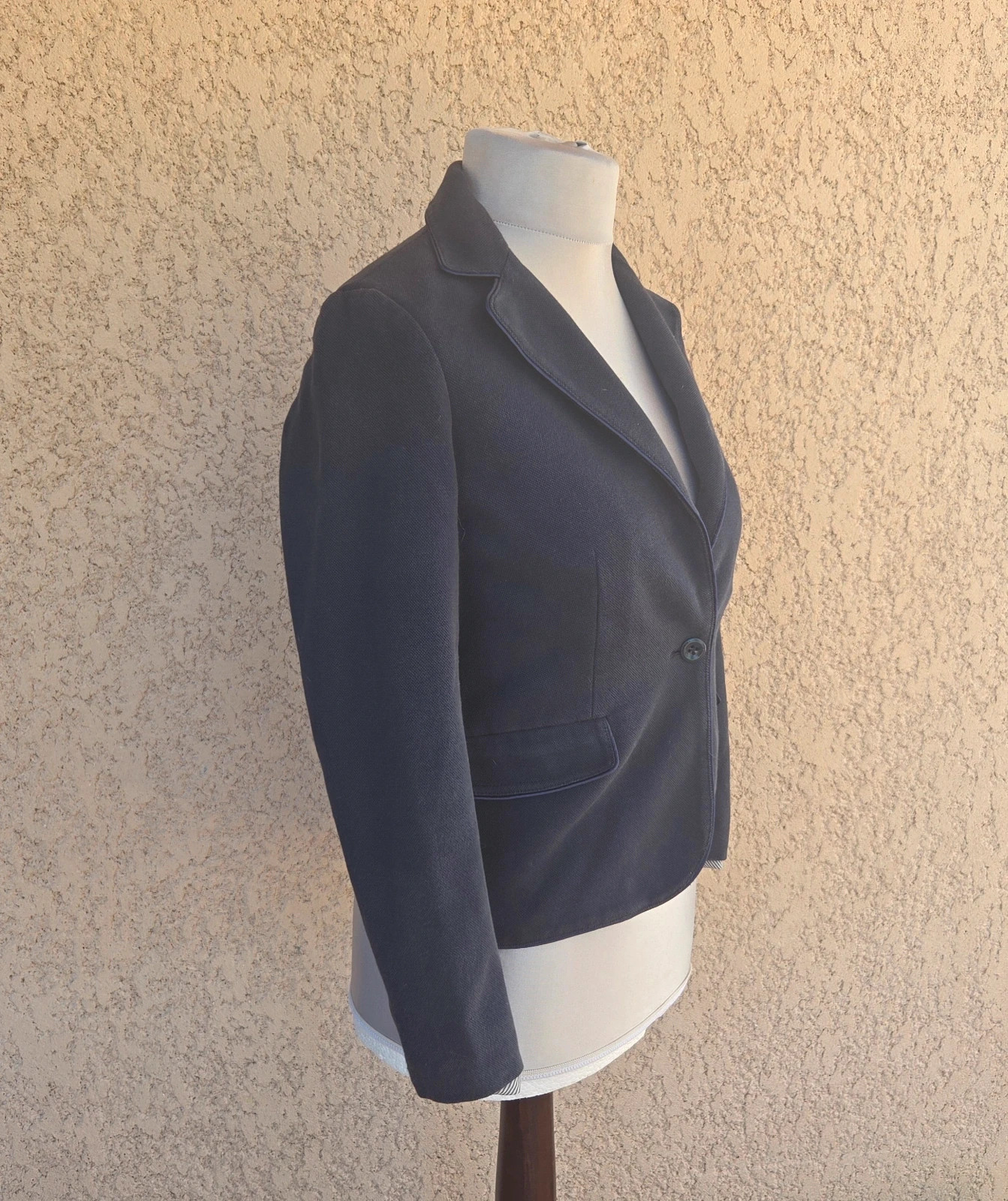 Veste blazer tailleur tommy Hilfiger taille S bleu marine cintré – Tommy Hilfiger – taille S / 36 / 8 2