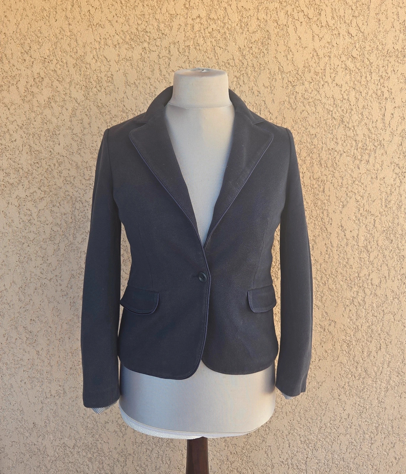 Veste blazer tailleur tommy Hilfiger taille S bleu marine cintré