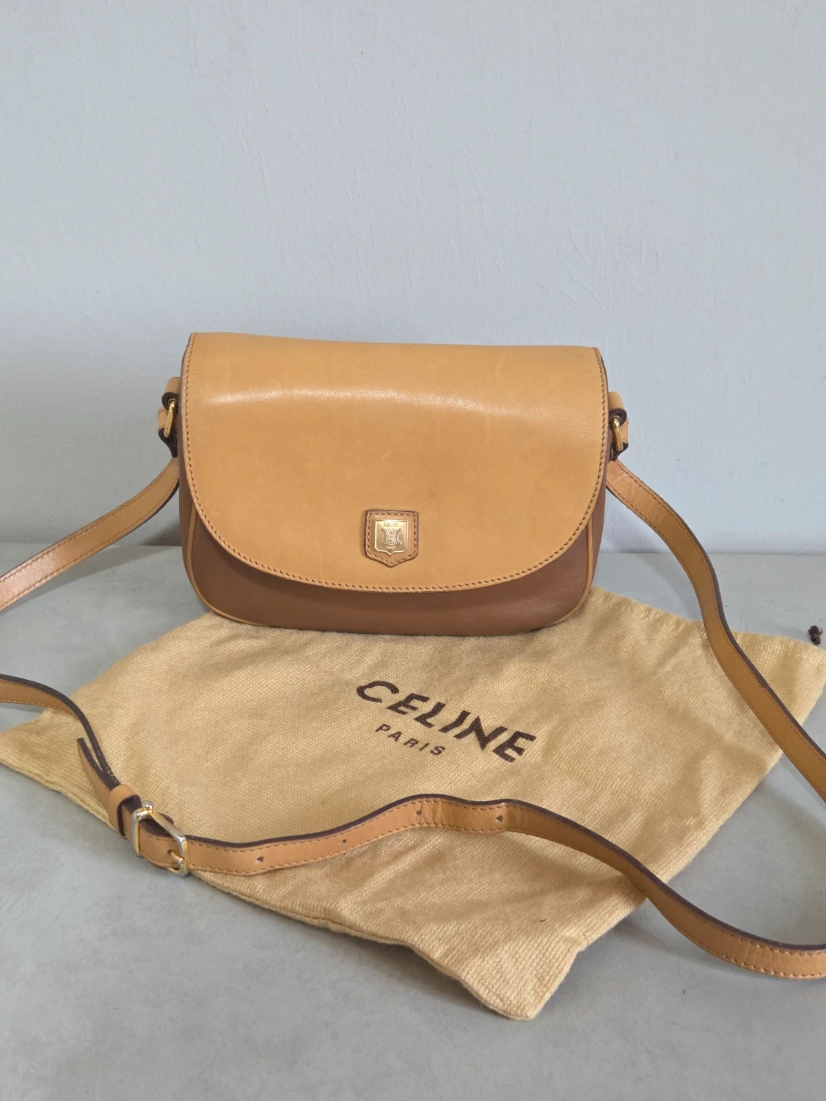 Sac a main bandoulière Céline vintage
