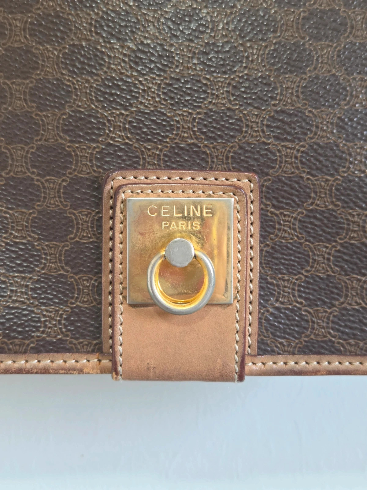 Sac a main bandoulière Céline vintage macadam – CELINE 2