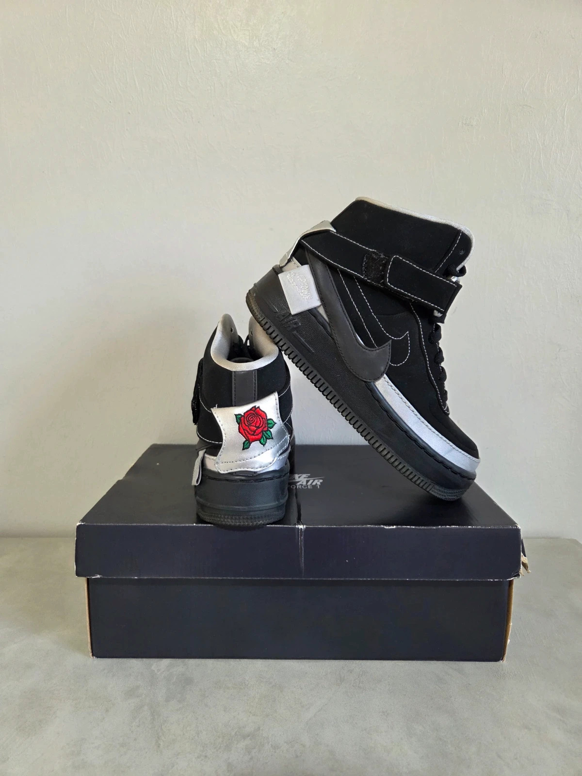 Sneakers basket trainers nike air force 1 montante taille 38