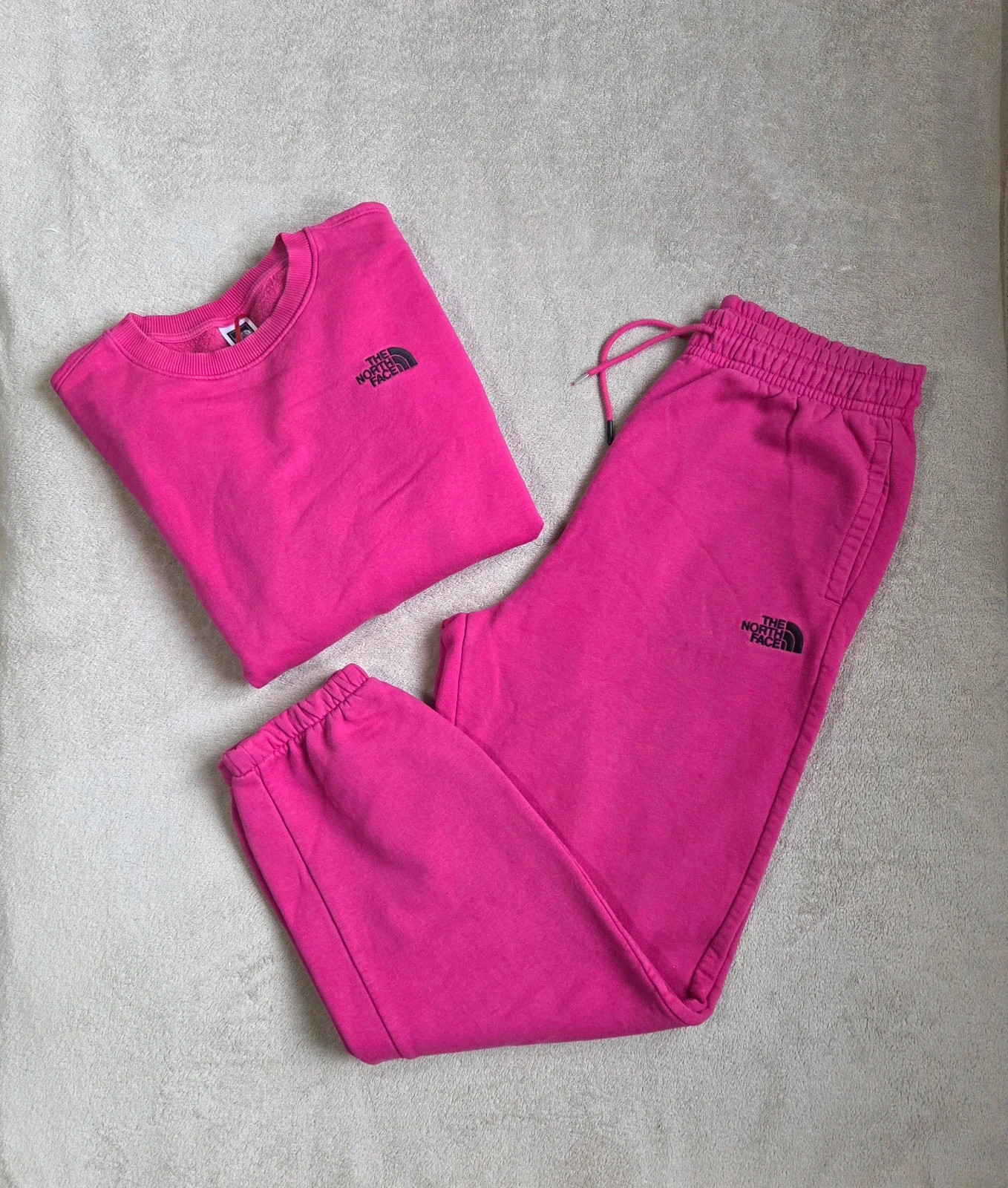 Ensemble survêtement jogging the north face rose taille L