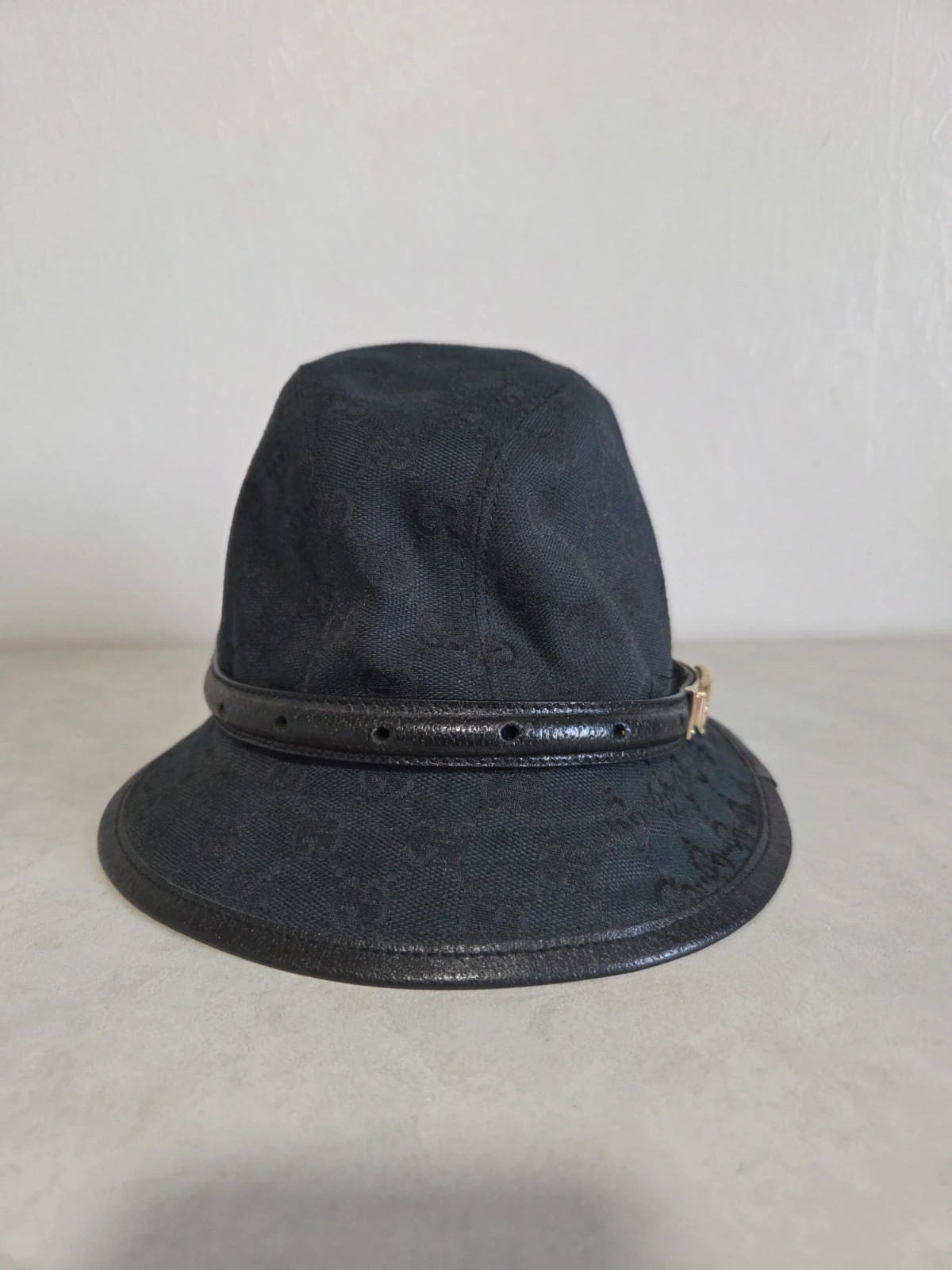Chapeau bob Gucci noir taille S homme femme mixte – Gucci – taille S 4