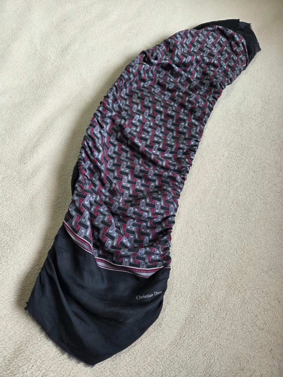Snood multifonction chauffe main Christian dior vintage
