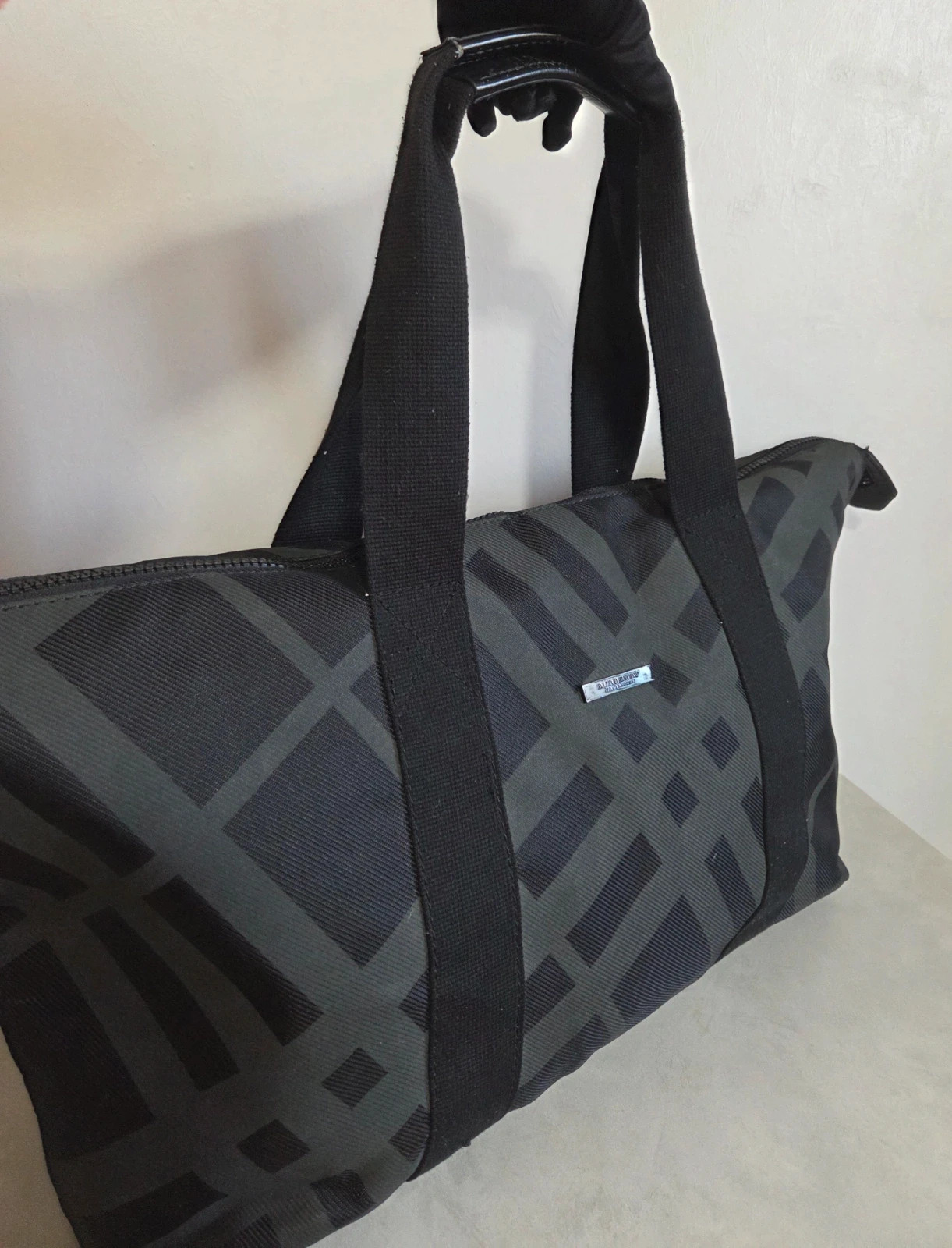 Grand sac voyage sac four tout Burberry vintage – Burberry 2