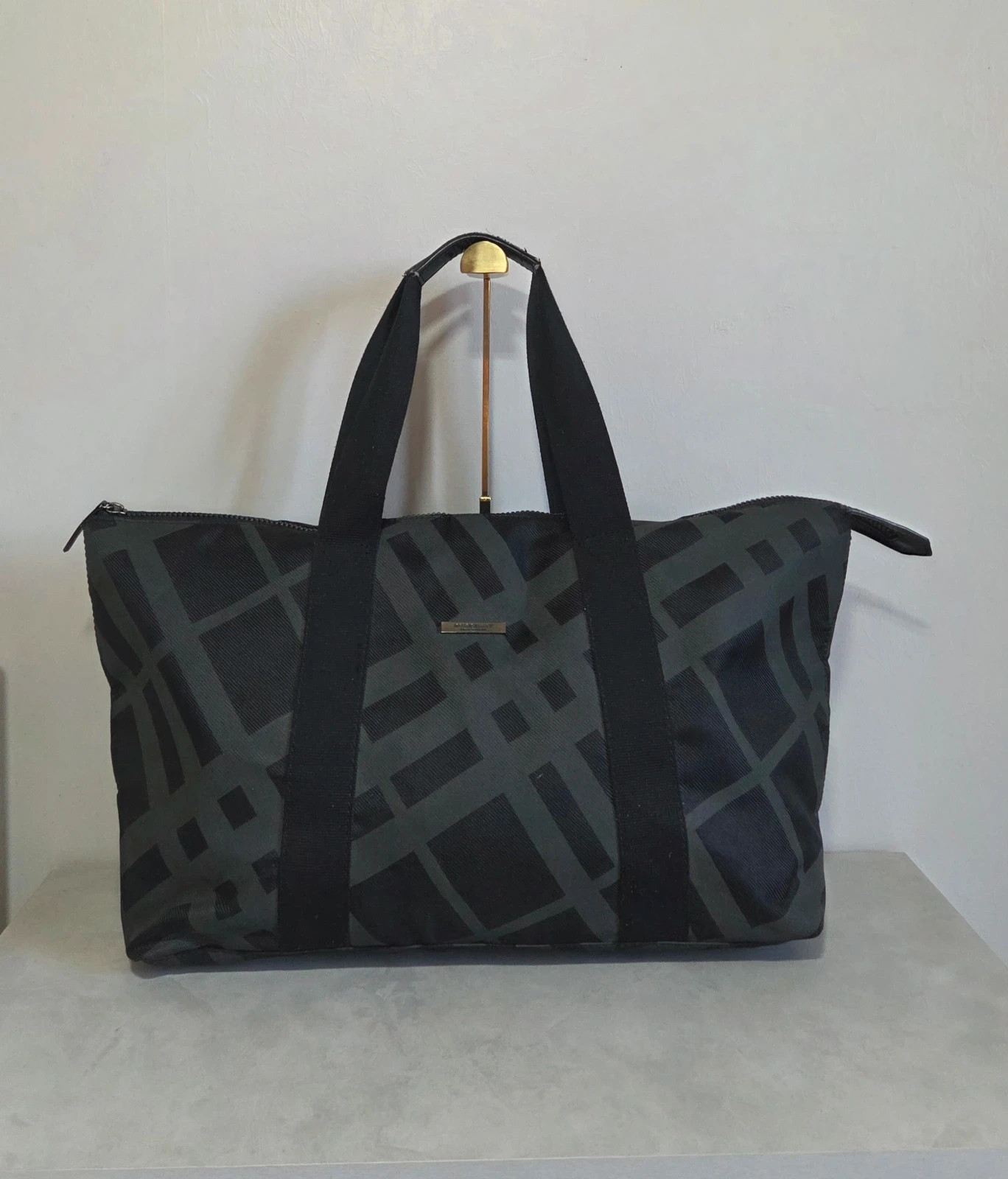 Grand sac voyage sac four tout Burberry vintage