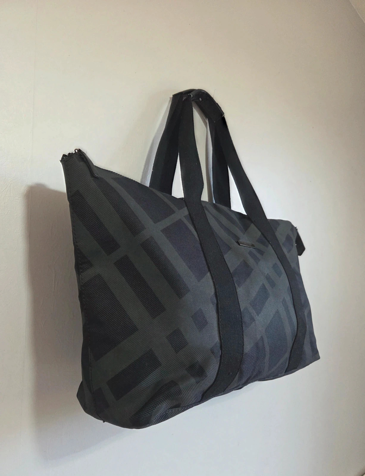 Grand sac voyage sac four tout Burberry vintage – Burberry 4