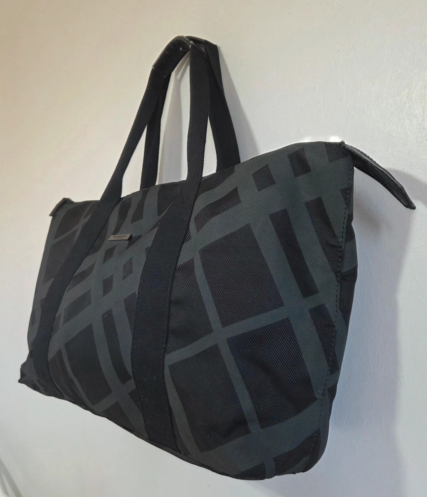 Grand sac voyage sac four tout Burberry vintage – Burberry 5