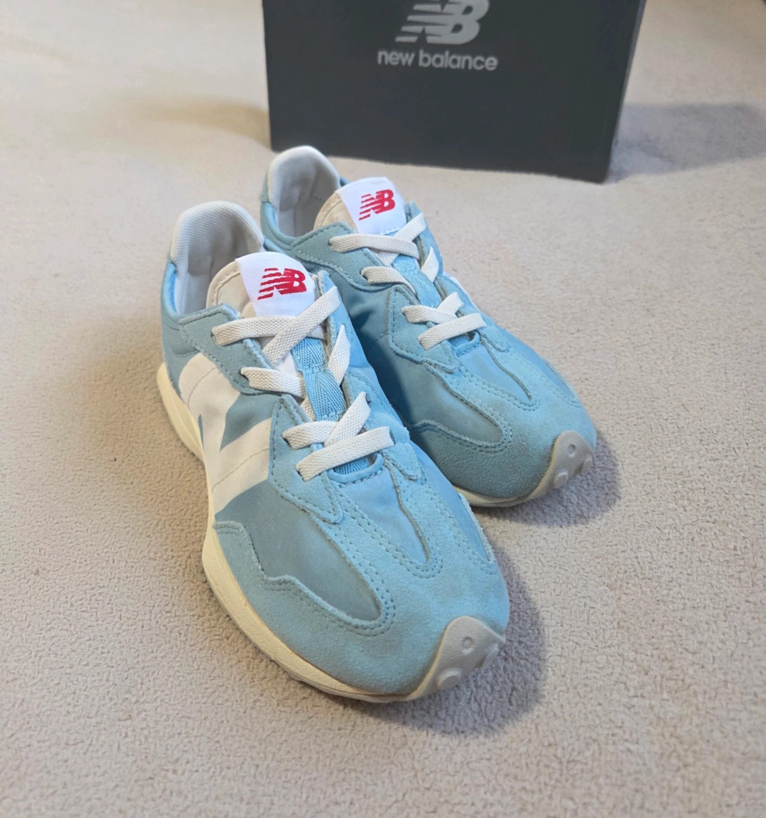 Sneakers basket lacets élastique new balance 327 taille 32,5 – New Balance – taille 32 4