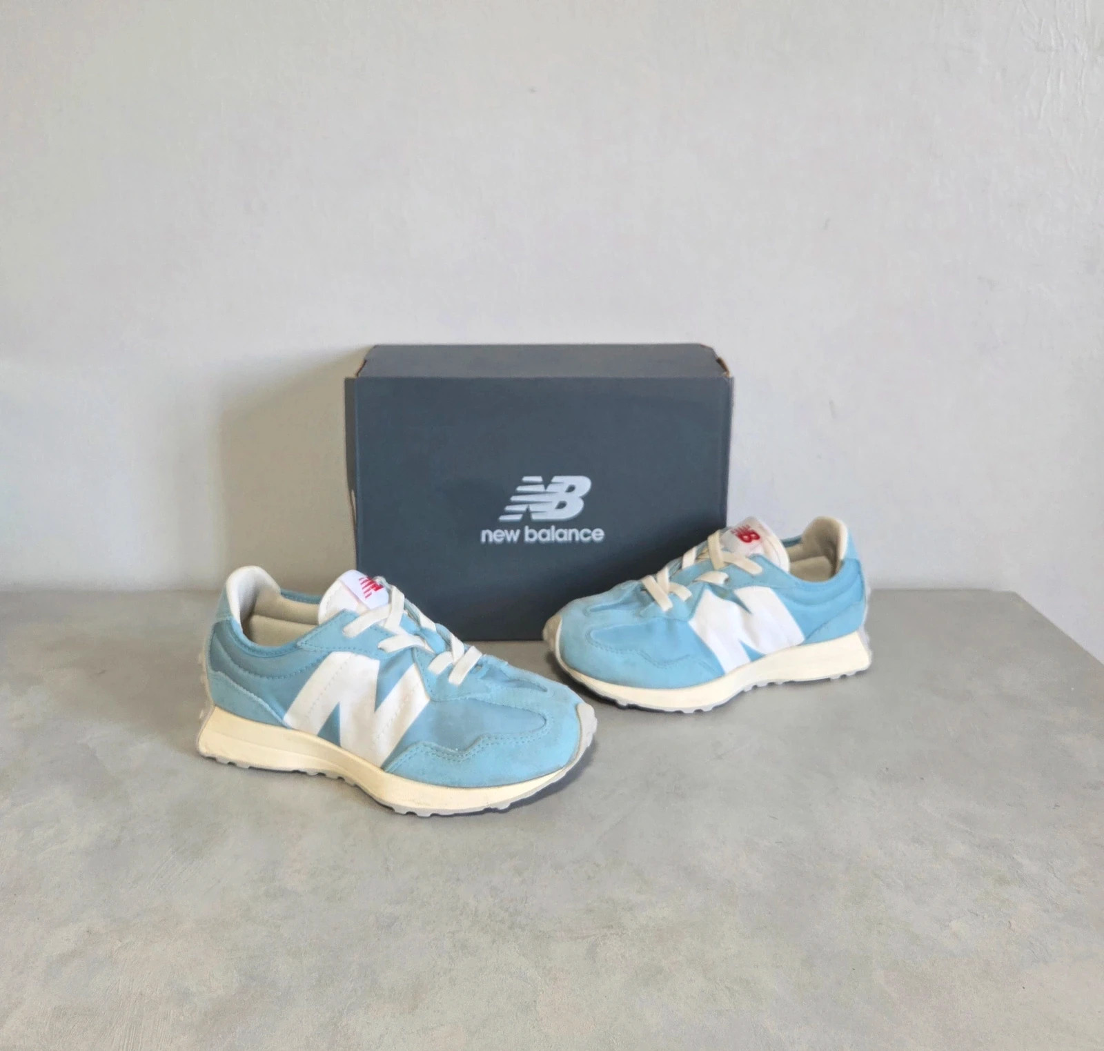 Sneakers basket lacets élastique new balance 327 taille 32,5