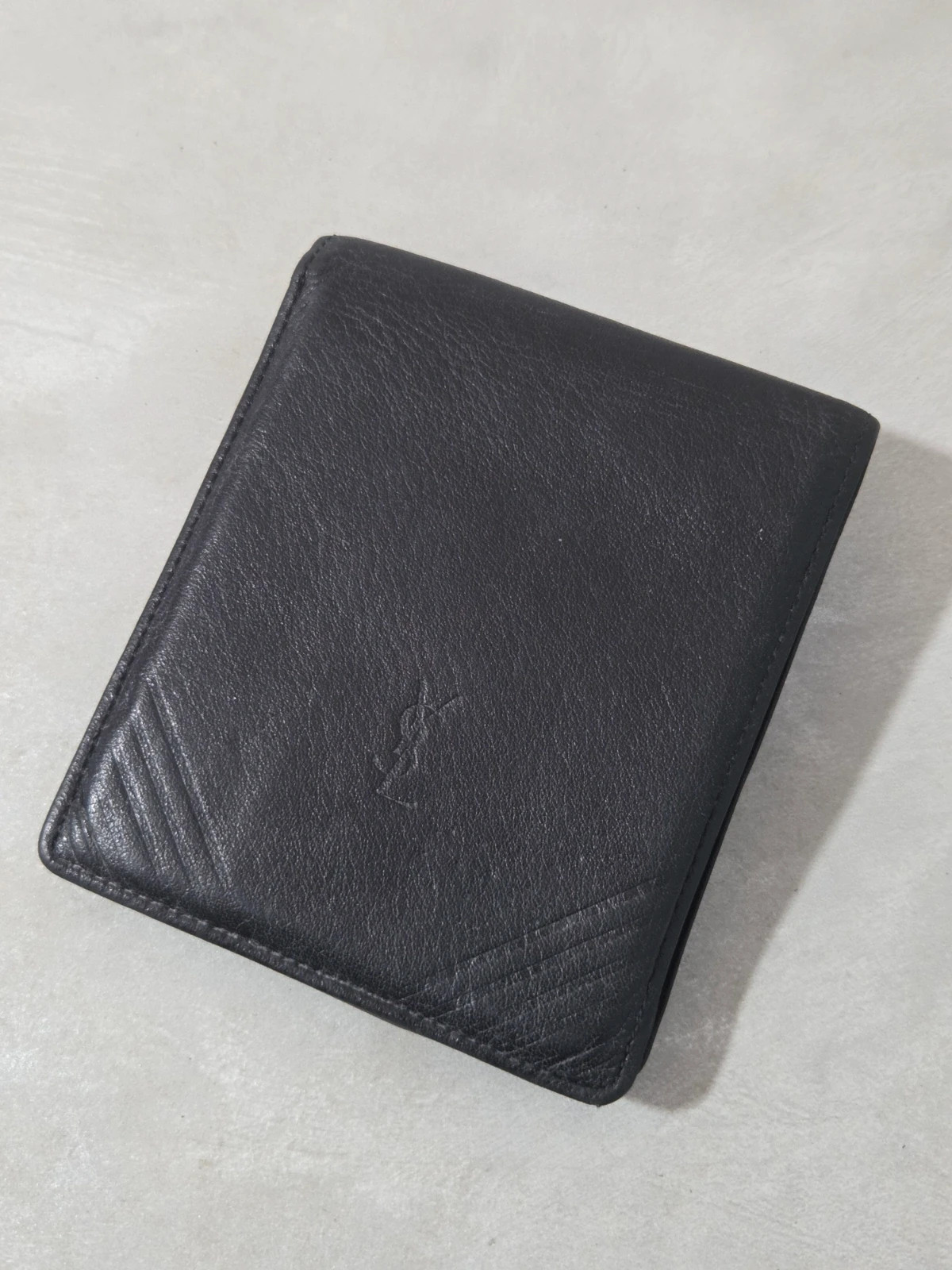 Porte monnaie porte feuille wallet porte carte Yves Saint laurent