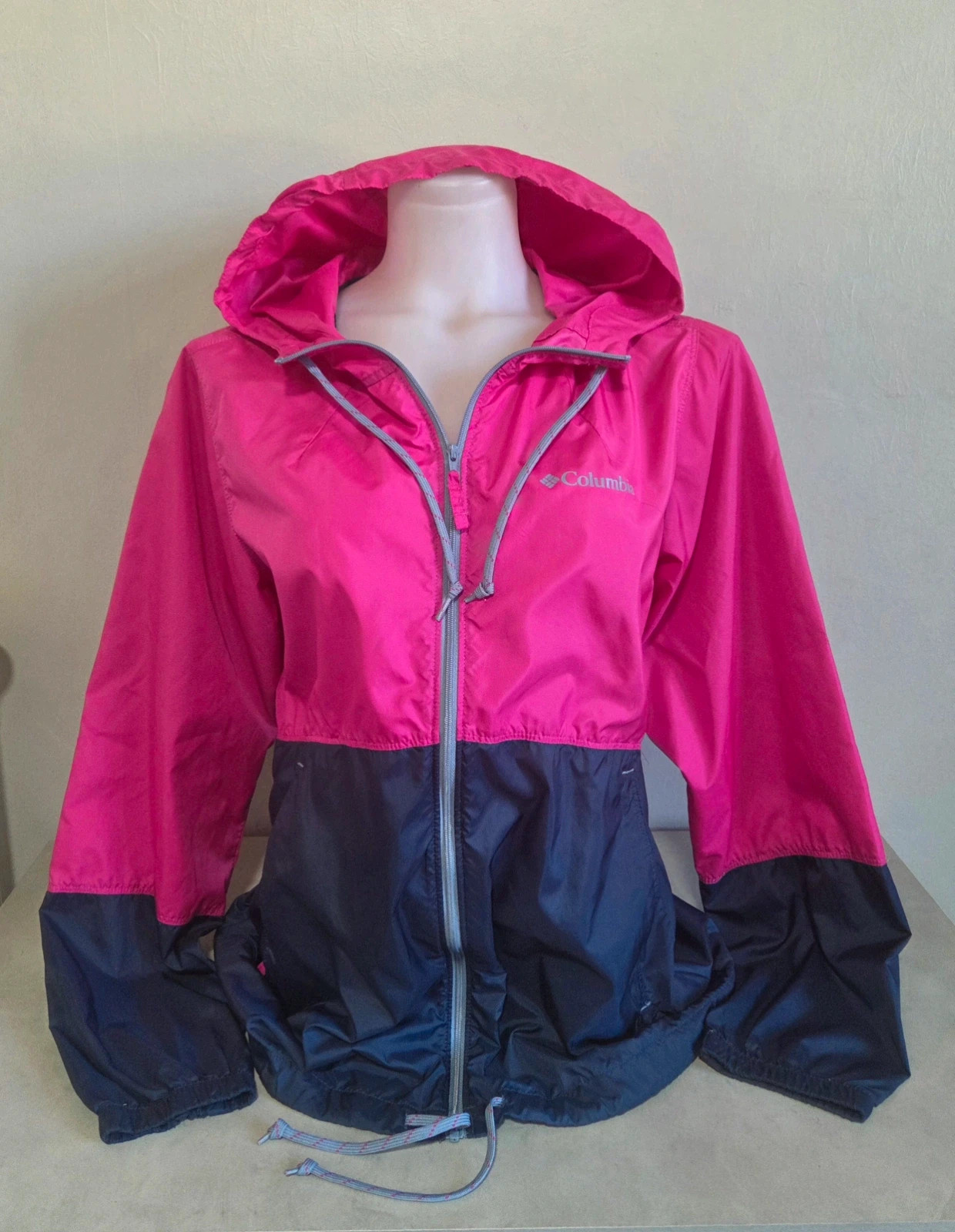 Veste zippé de pluie imperméable columbia taille S 36