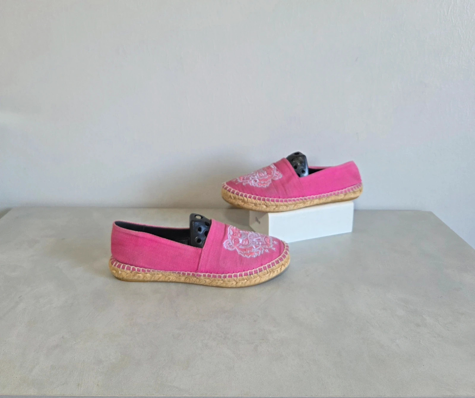 Chaussures été mocassin espadrilles kenzo taille 36 rose fuchia – Kenzo – taille 36 2
