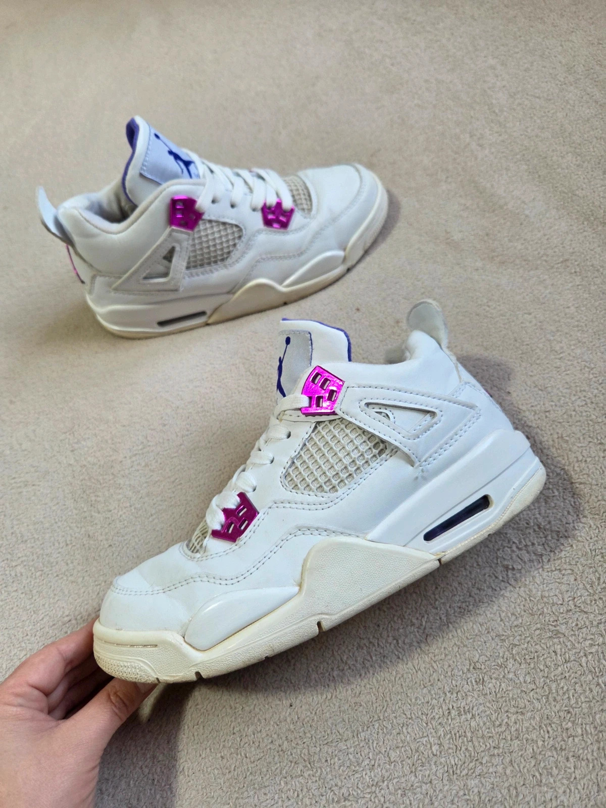Sneakers basket air Jordan 4 retro mettalic taille 37,5 – Jordan – taille 37.5 3
