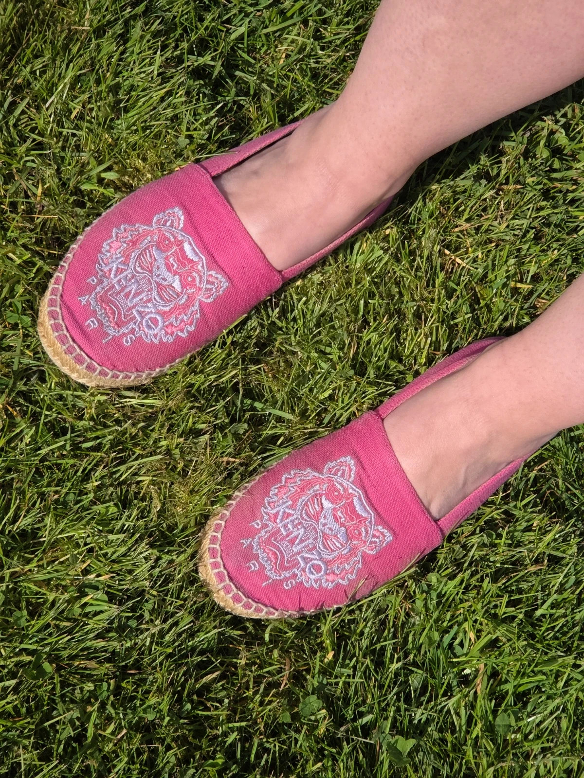 Chaussures été mocassin espadrilles kenzo taille 36 rose fuchia – Kenzo – taille 36 5