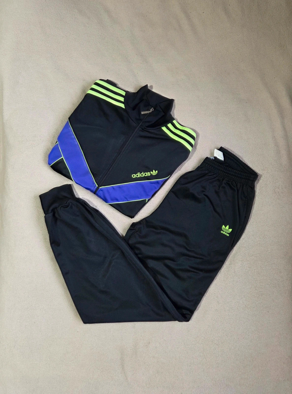 Ensemble survêtement jogging Adidas vintage taille L XL 40/42 – adidas – taille L 2