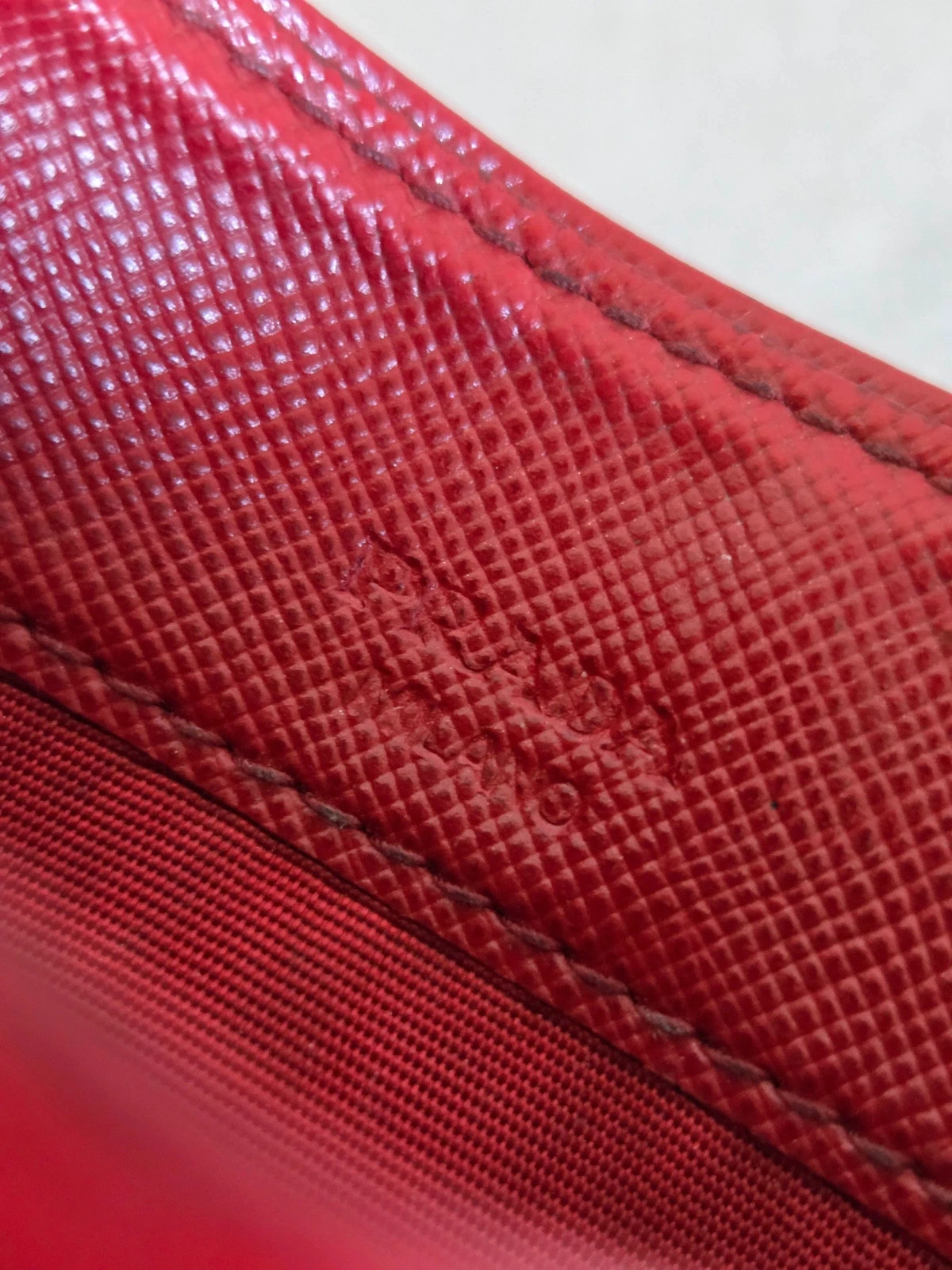 Porte carte prada cuir rouge – Prada 5