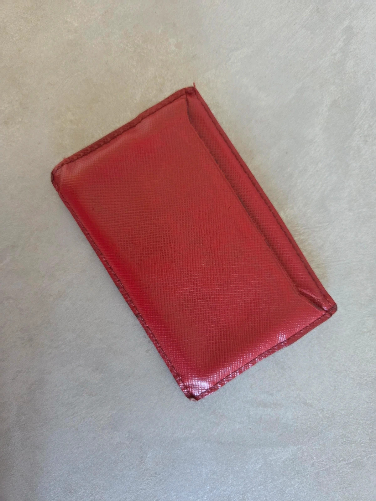 Porte carte prada cuir rouge – Prada 4