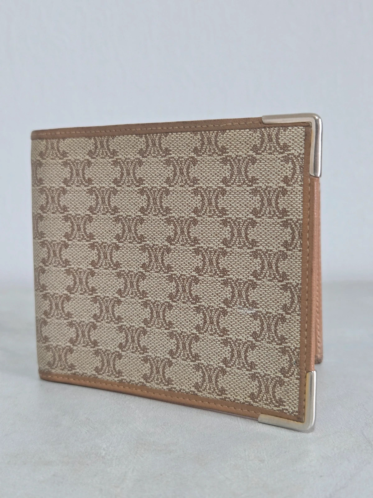 Porte monnaie porte feuille wallet porte carte Céline triomphe vintage