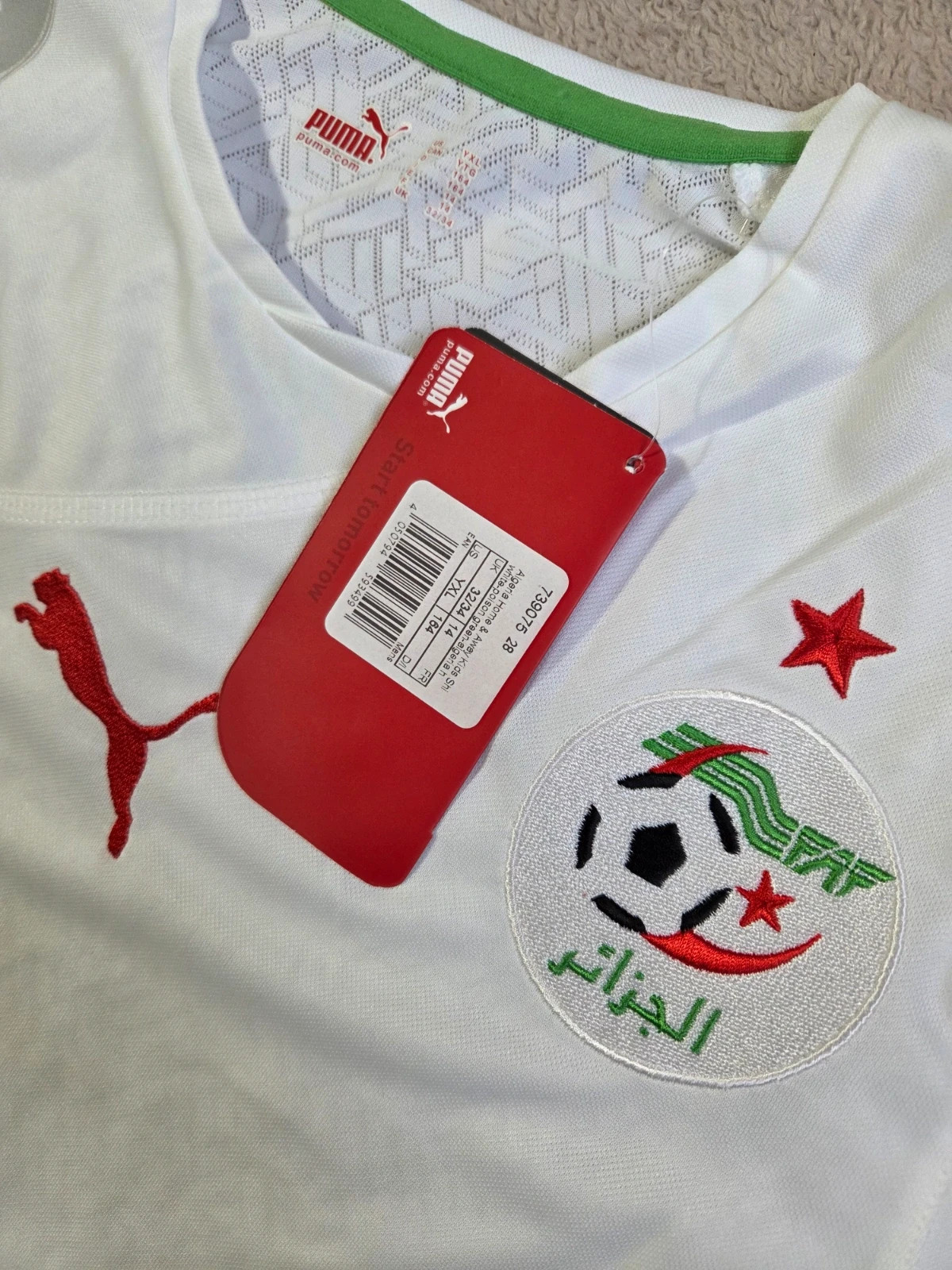 T-shirt maillot foot puma Algérie taille 14 ans – Puma – taille 14 ans / 164 cm 5