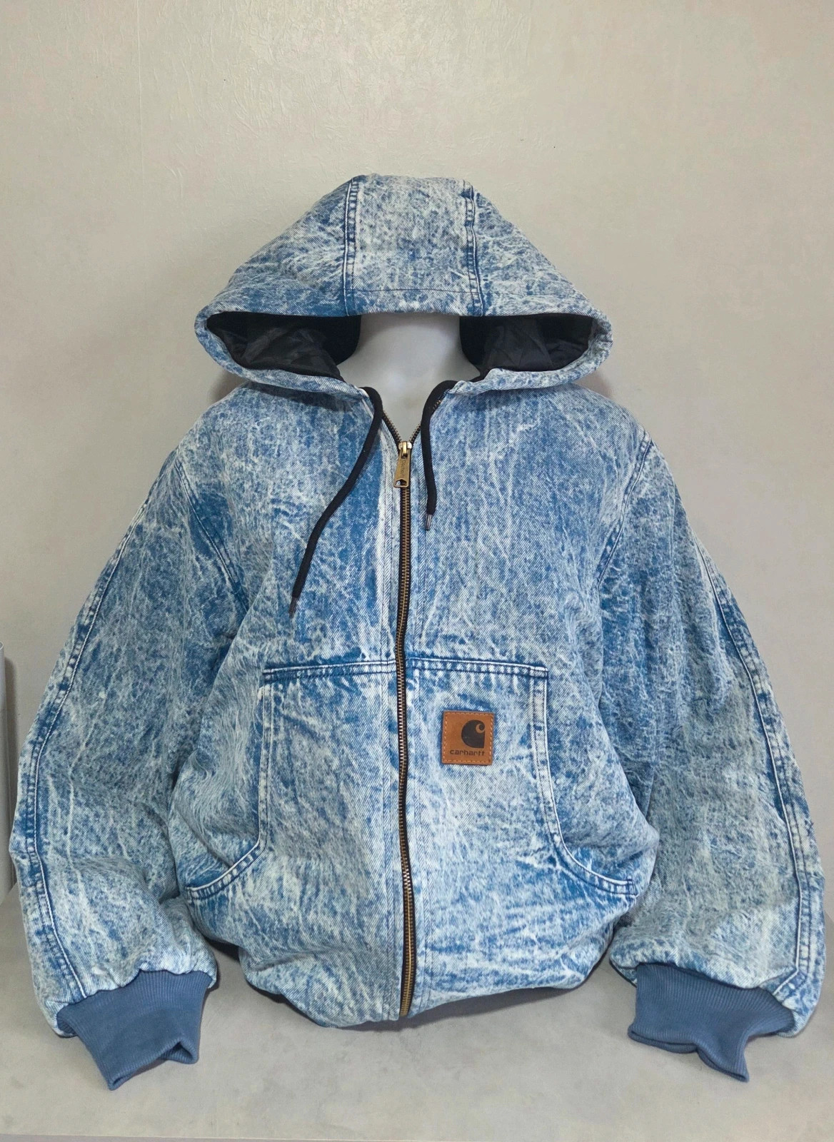 Veste zippé jeans blouson carhartt USA taille XL – Carhartt – taille XL 2