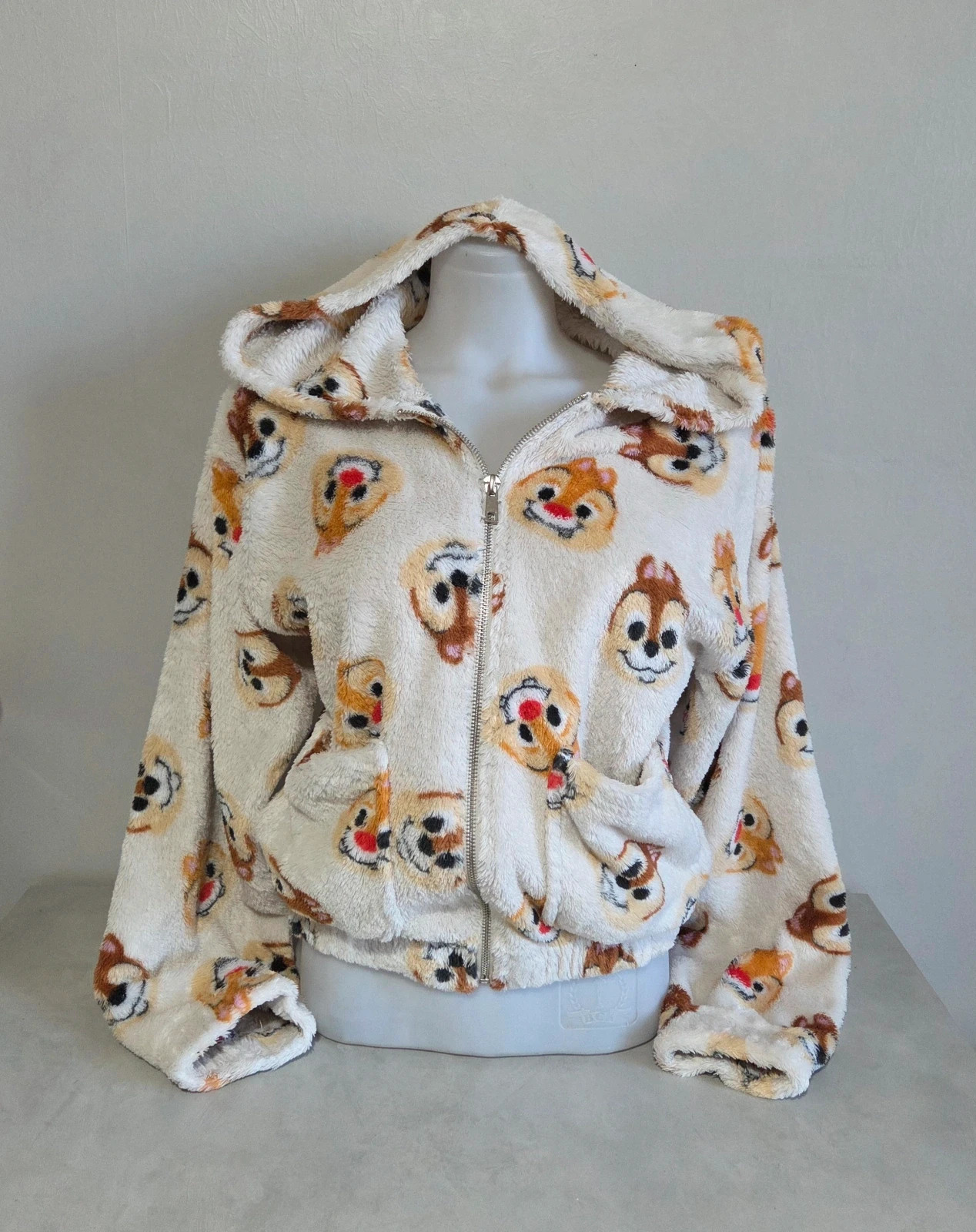 Veste zippé woody pull undiz Disney taille S polaire moumoute