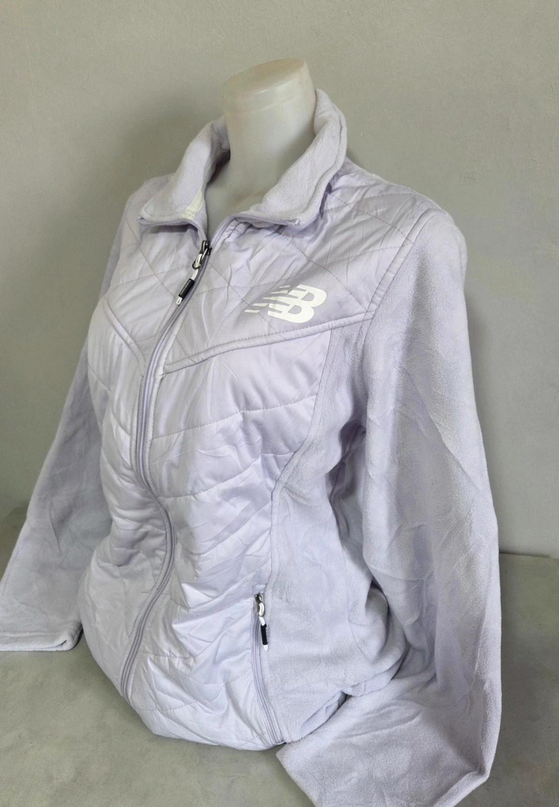 Veste zippé polaire new balance lila taille L – New Balance – taille L / 40 / 12 2