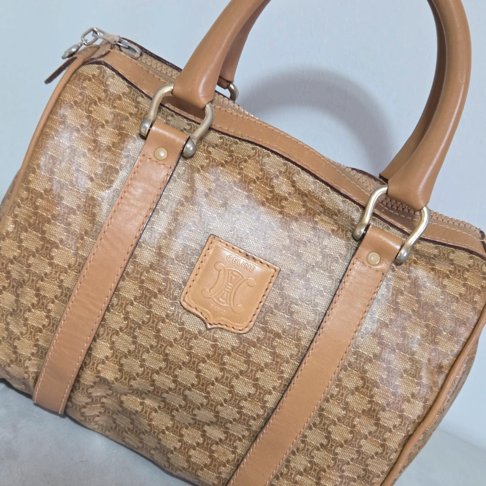 Sac a main vintage celine vintage macadam – CELINE 5