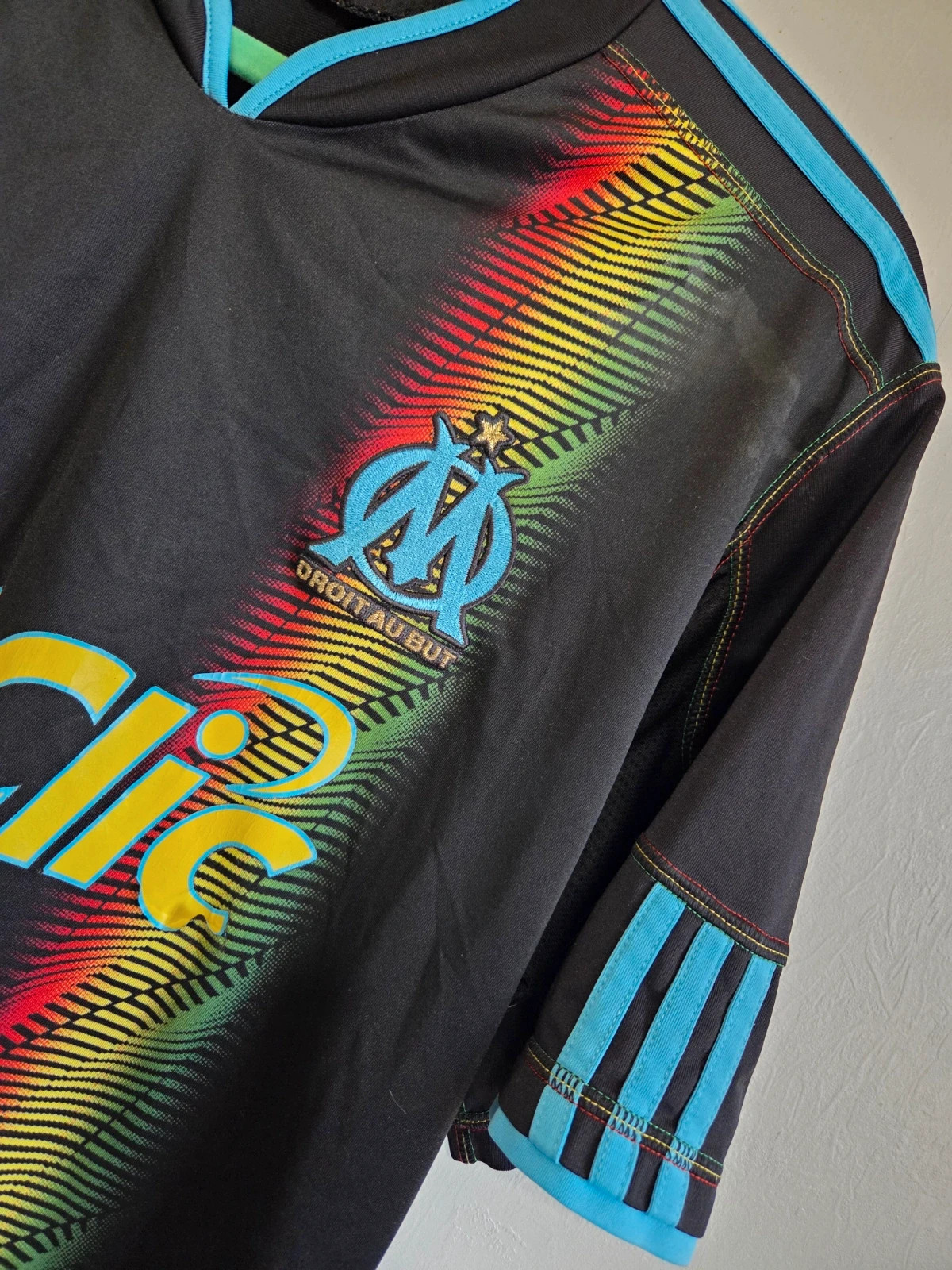 Maillot Adidas foot olympique Marseille vintage – adidas – taille M 2