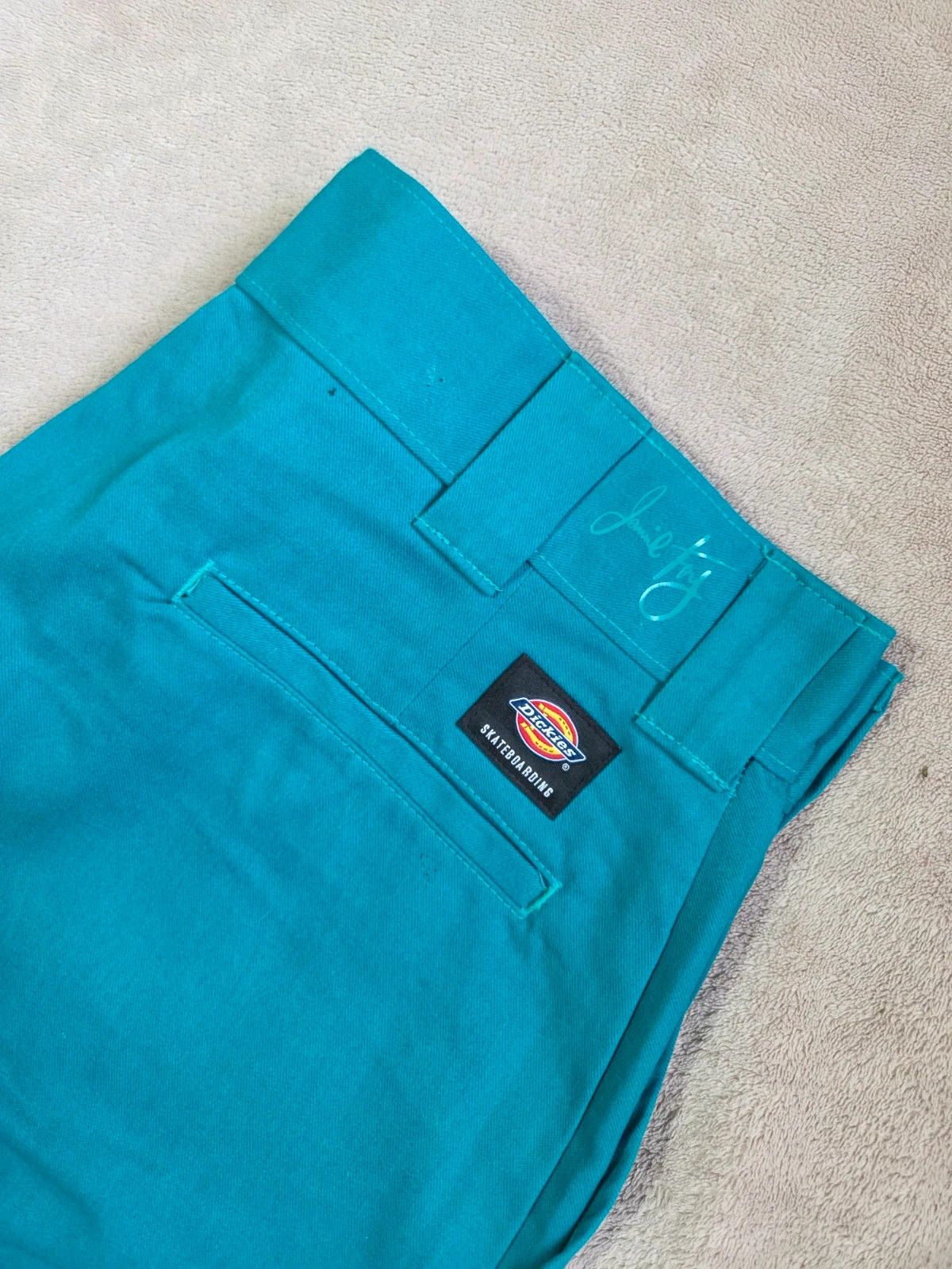 Pantalon oversize dickies bleu turquoise taille XL – Dickies – taille XL 2