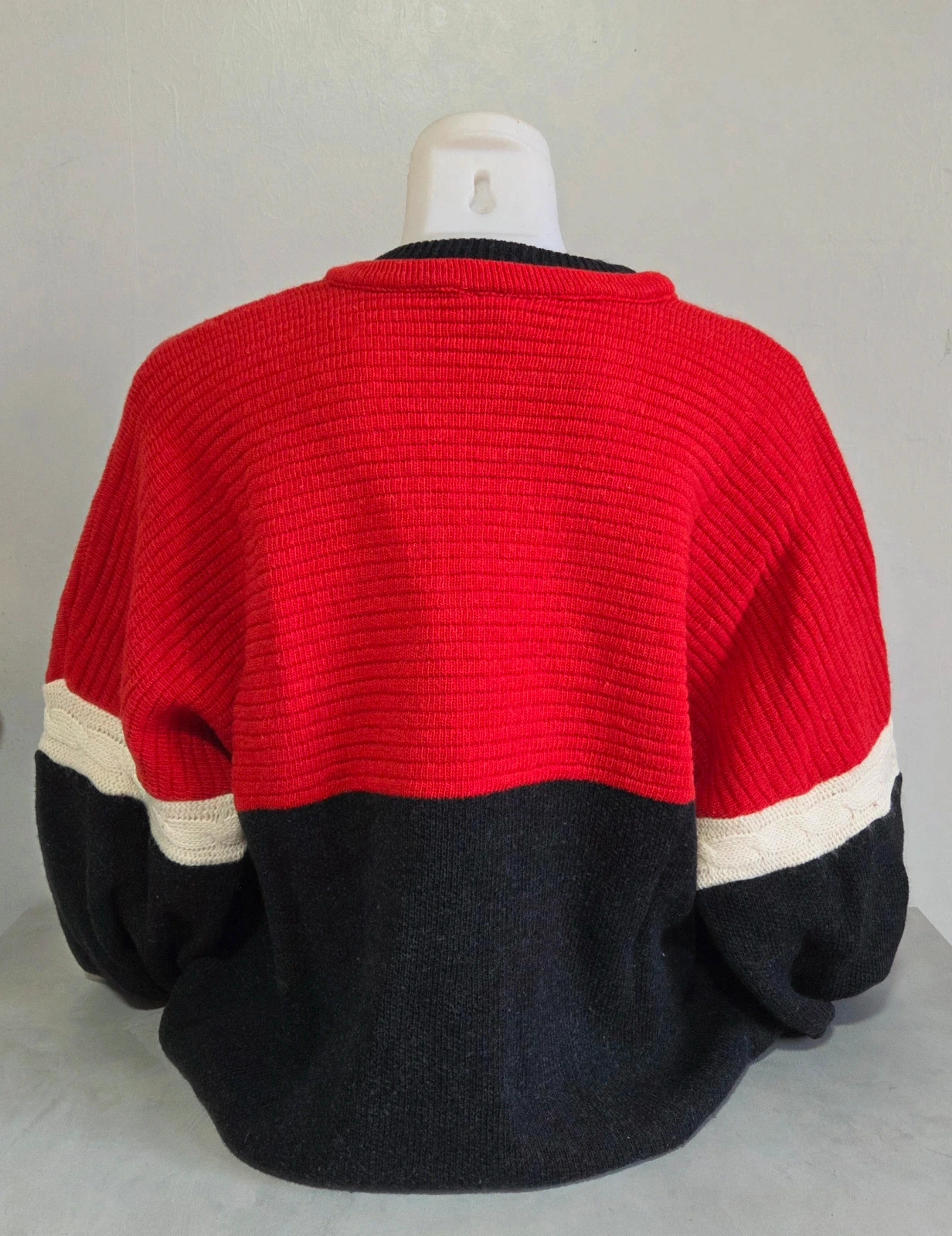 Pull sweat woody Lacoste vintage taille L laine – Lacoste – taille L 4