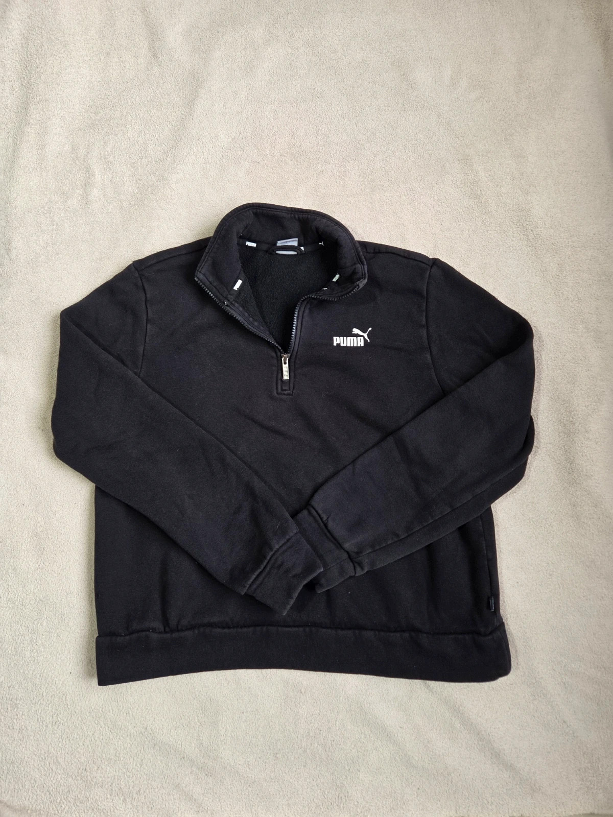 Pull sweat col camionneur zippé puma taille XL