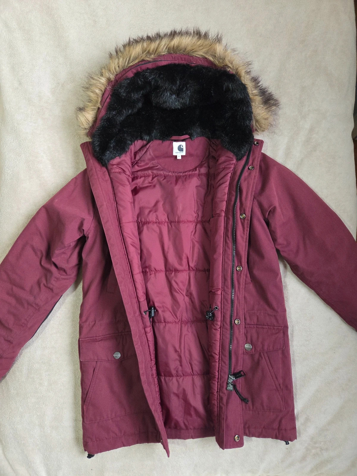 Blouson doudoune manteau long hiver carhartt taille S – Carhartt – taille S / 36 / 8 2
