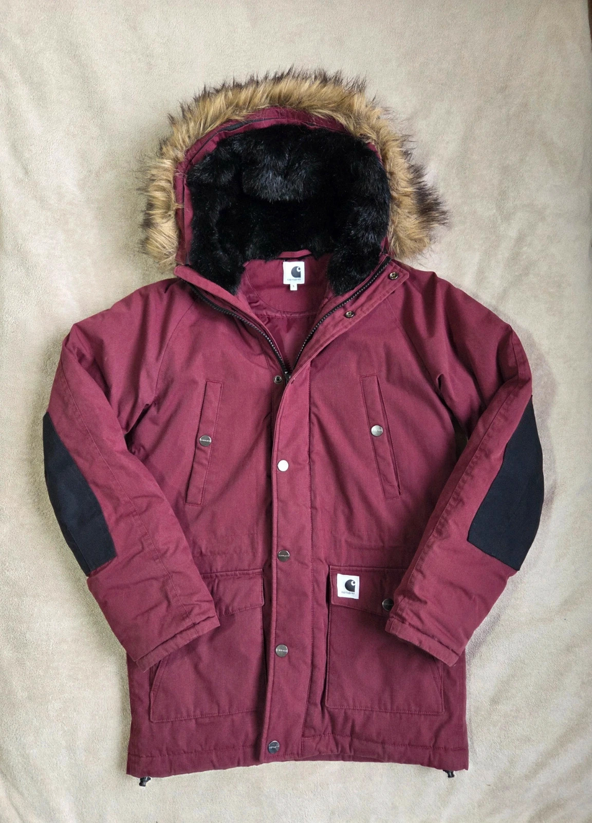 Blouson doudoune manteau long hiver carhartt taille S