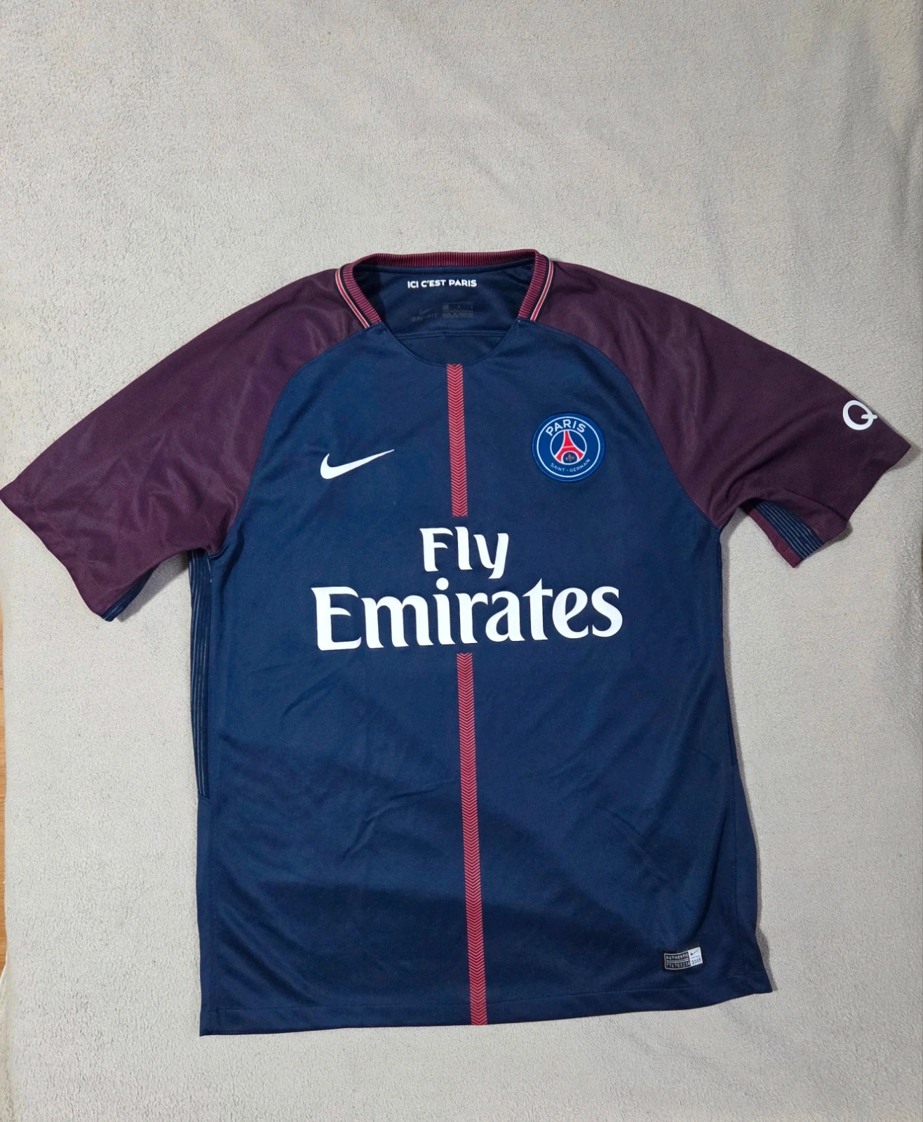 Maillot Tee-shirt foot nike paris saint Germain taille L – Nike – taille L
