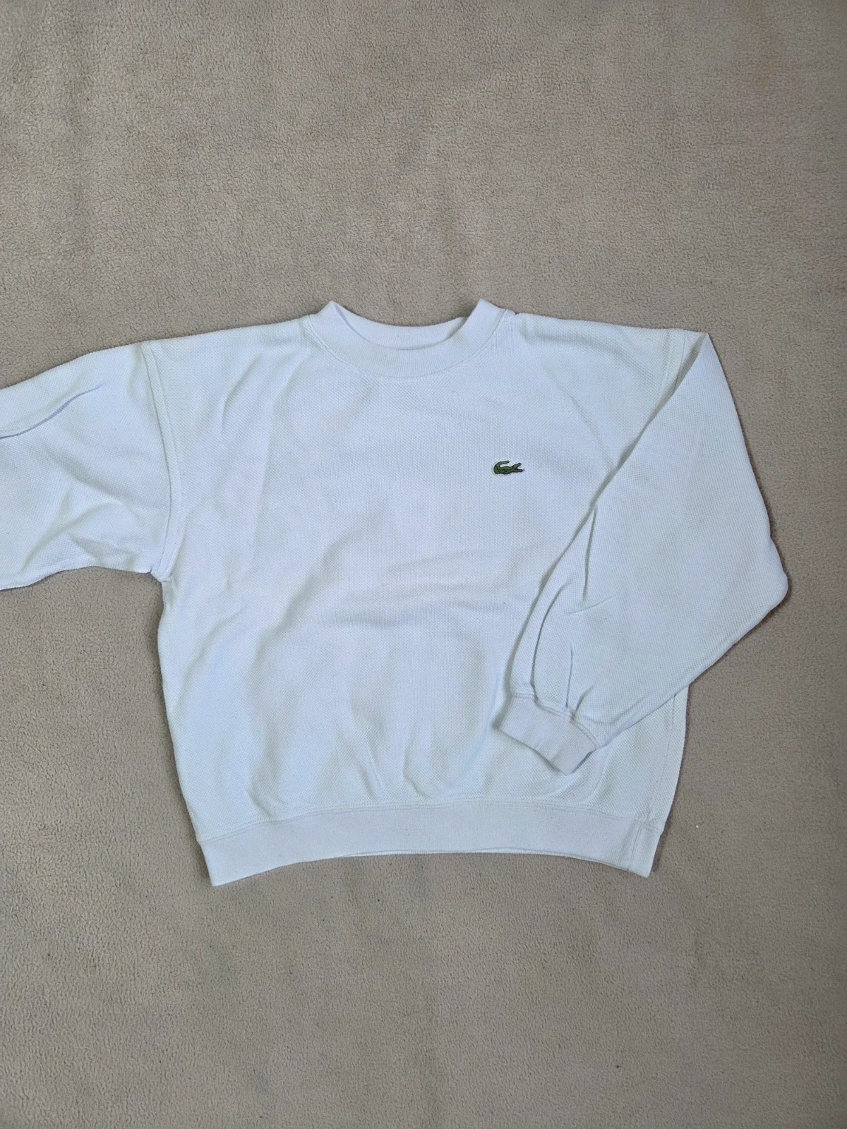 Sweat pull Lacoste vintage enfant 6 ans