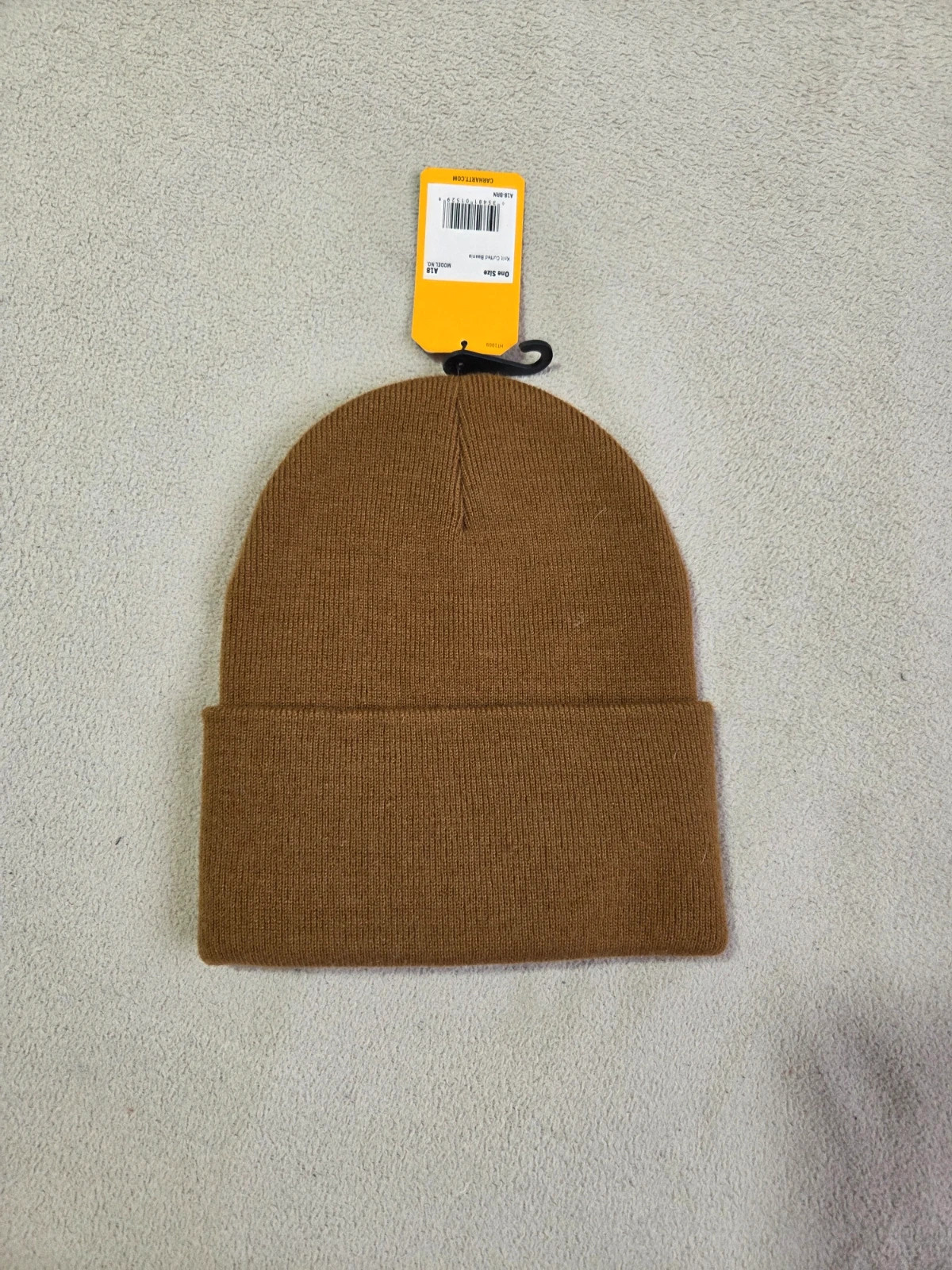 Bonnet neuf avec étiquette carhartt marron clair – Carhartt – taille Taille unique 5