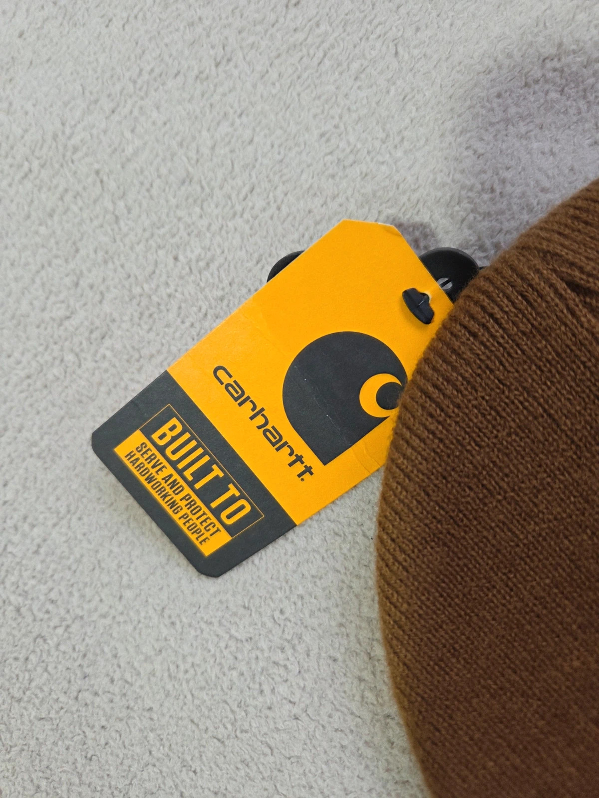 Bonnet neuf avec étiquette carhartt marron clair – Carhartt – taille Taille unique 3