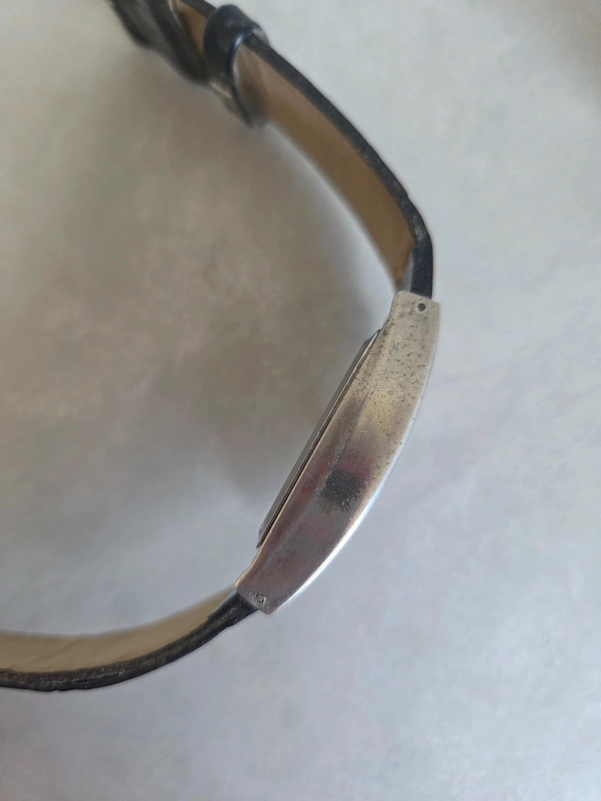 Montre gucci vintage noir cuir – Gucci – taille Taille unique 4