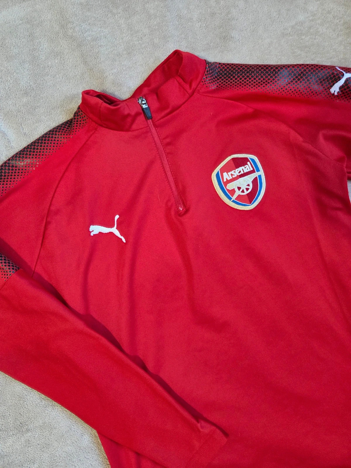 Pull sweat col zippé arsenal taille M – Puma – taille M 2