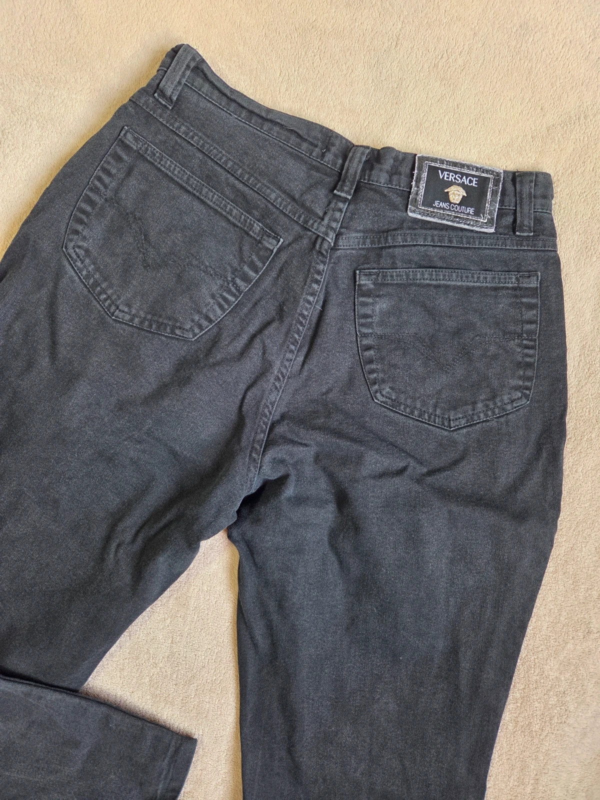 Jeans style mom versace taille 38 M