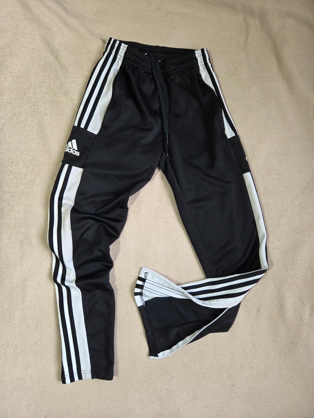 Jogging survêtement vintage Adidas noir blanc – adidas – taille XS