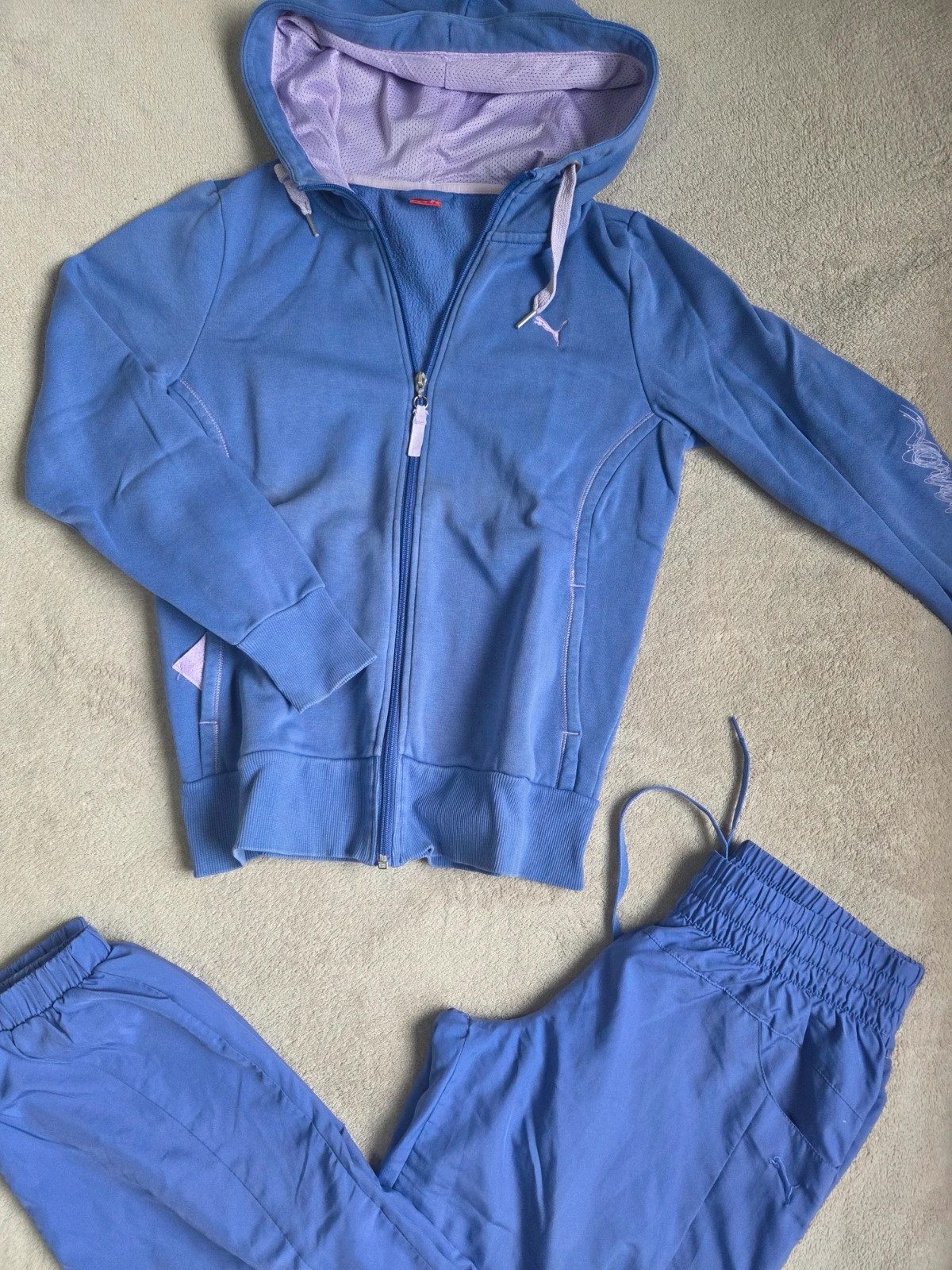 Ensemble survêtement jogging Puma violet taille L – Puma – taille L / 40 / 12 3