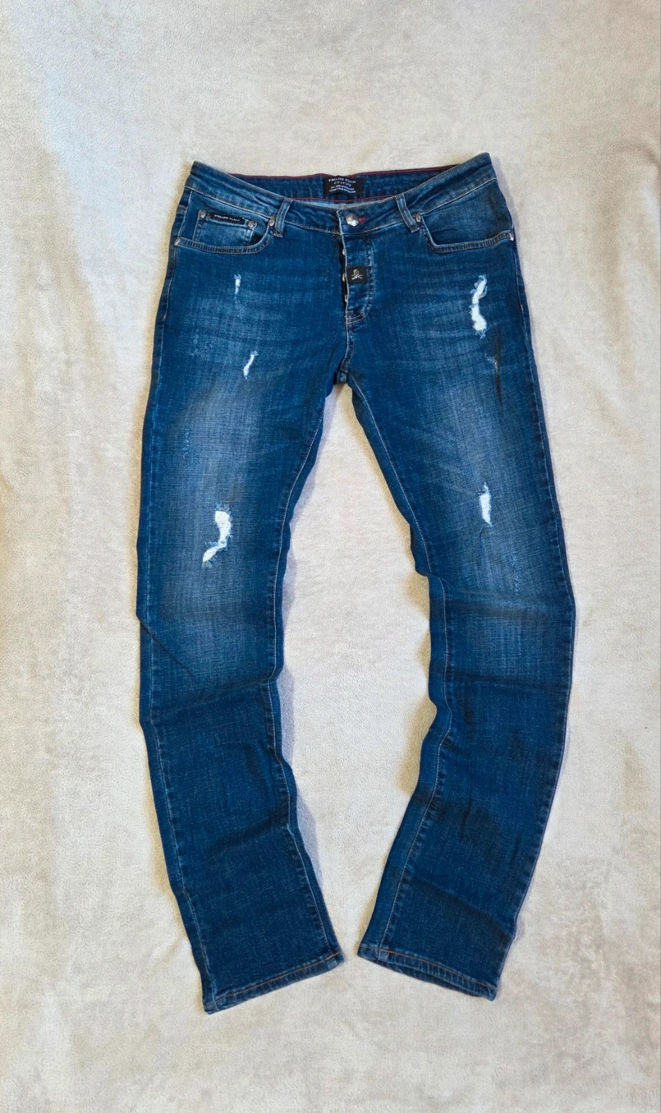 Jeans Philipp plein coupe droite taille L